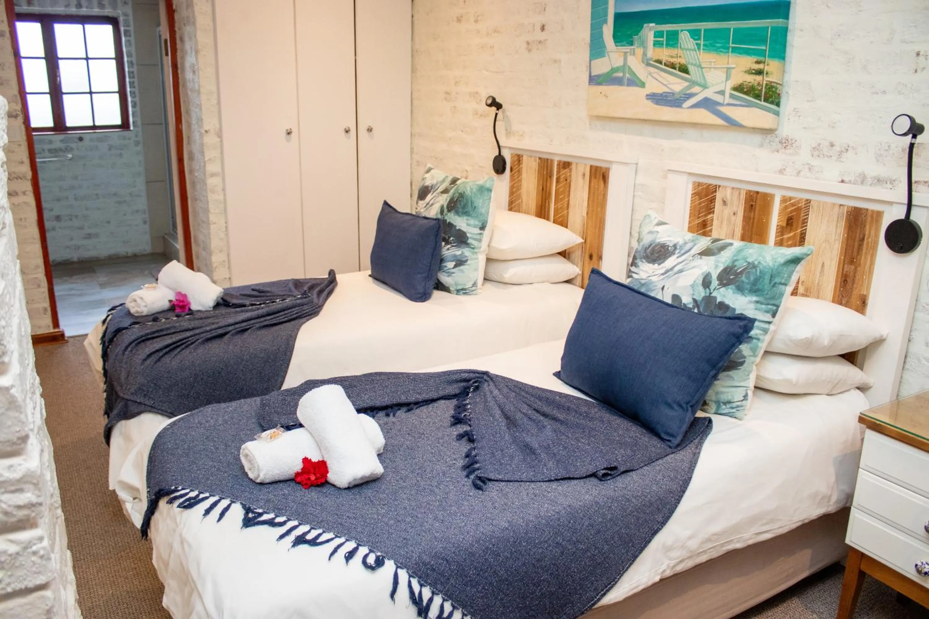 Bed in Storms River Guest Lodge