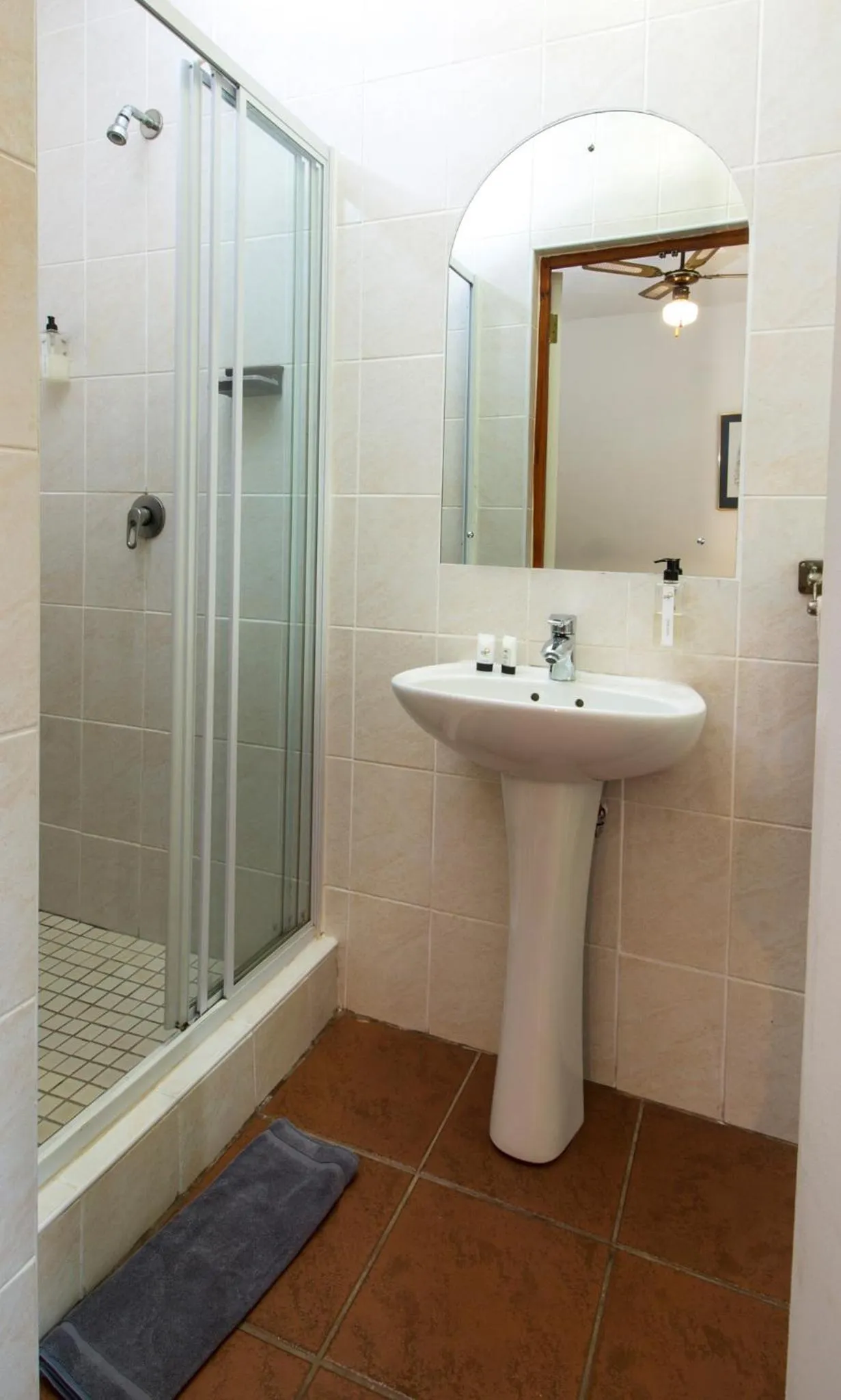 Shower in Storms River Guest Lodge