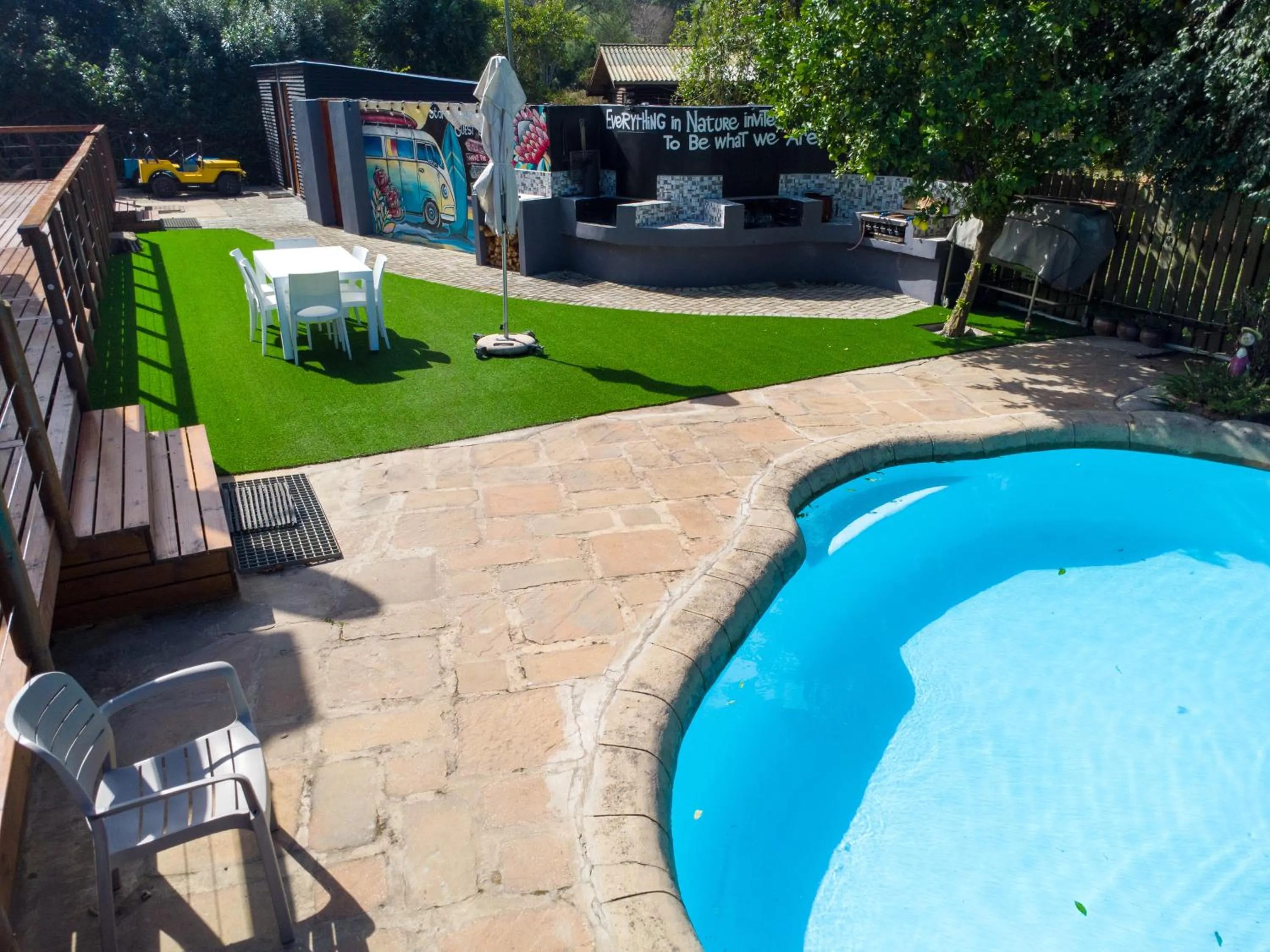 Swimming pool in Storms River Guest Lodge
