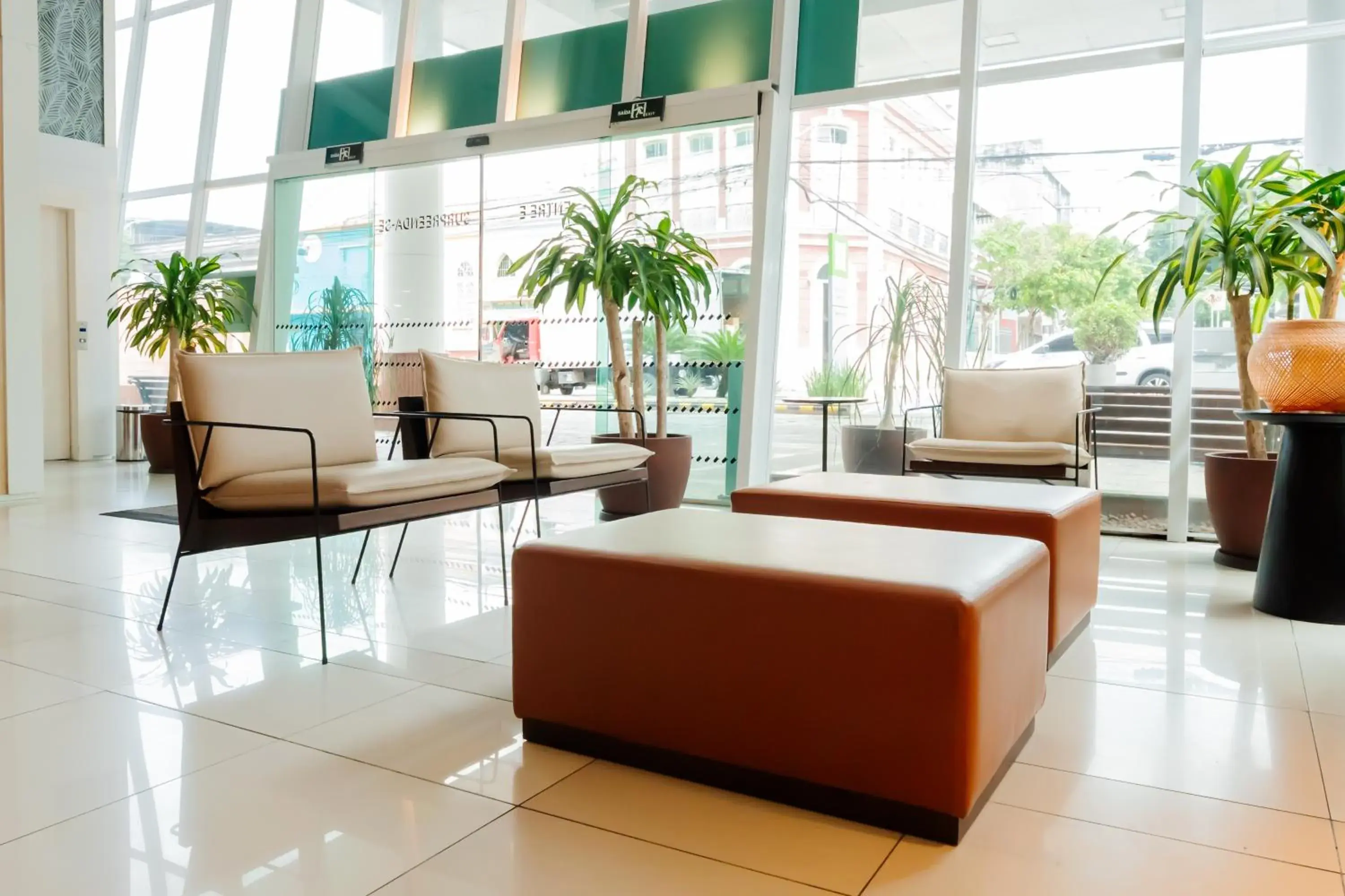 Lobby or reception in ibis Styles Manaus Lobby or reception in ibis Styles Manaus