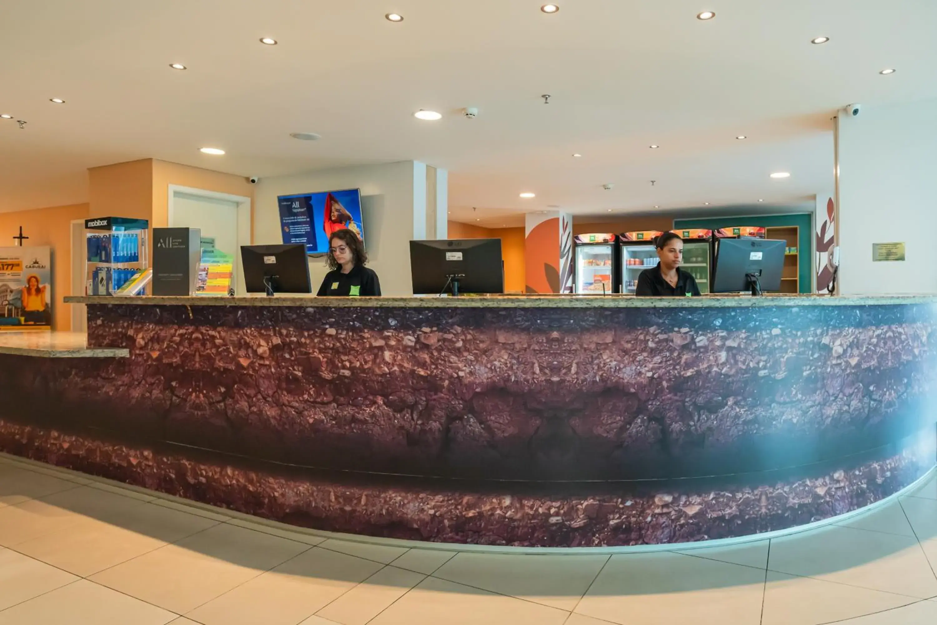 Lobby or reception in ibis Styles Manaus Lobby or reception in ibis Styles Manaus