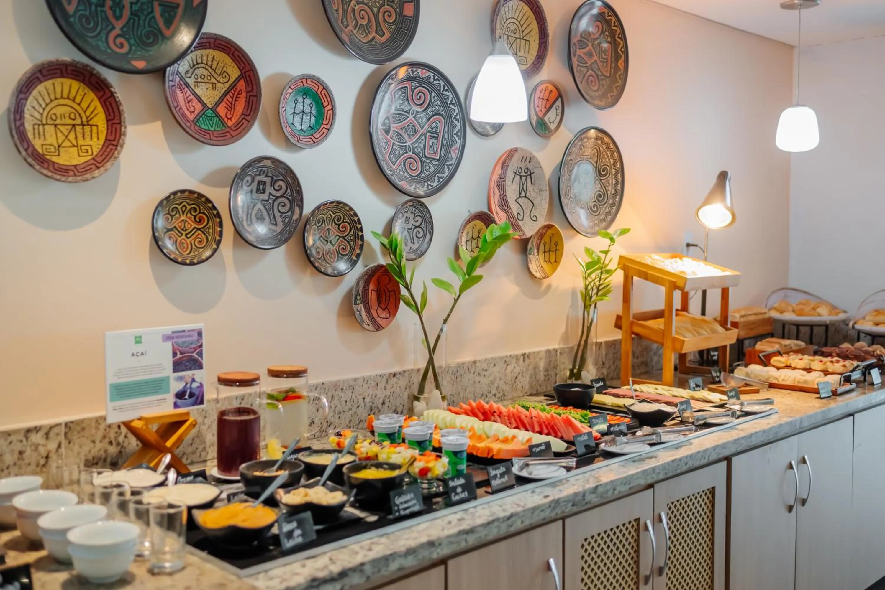 Buffet breakfast in ibis Styles Manaus