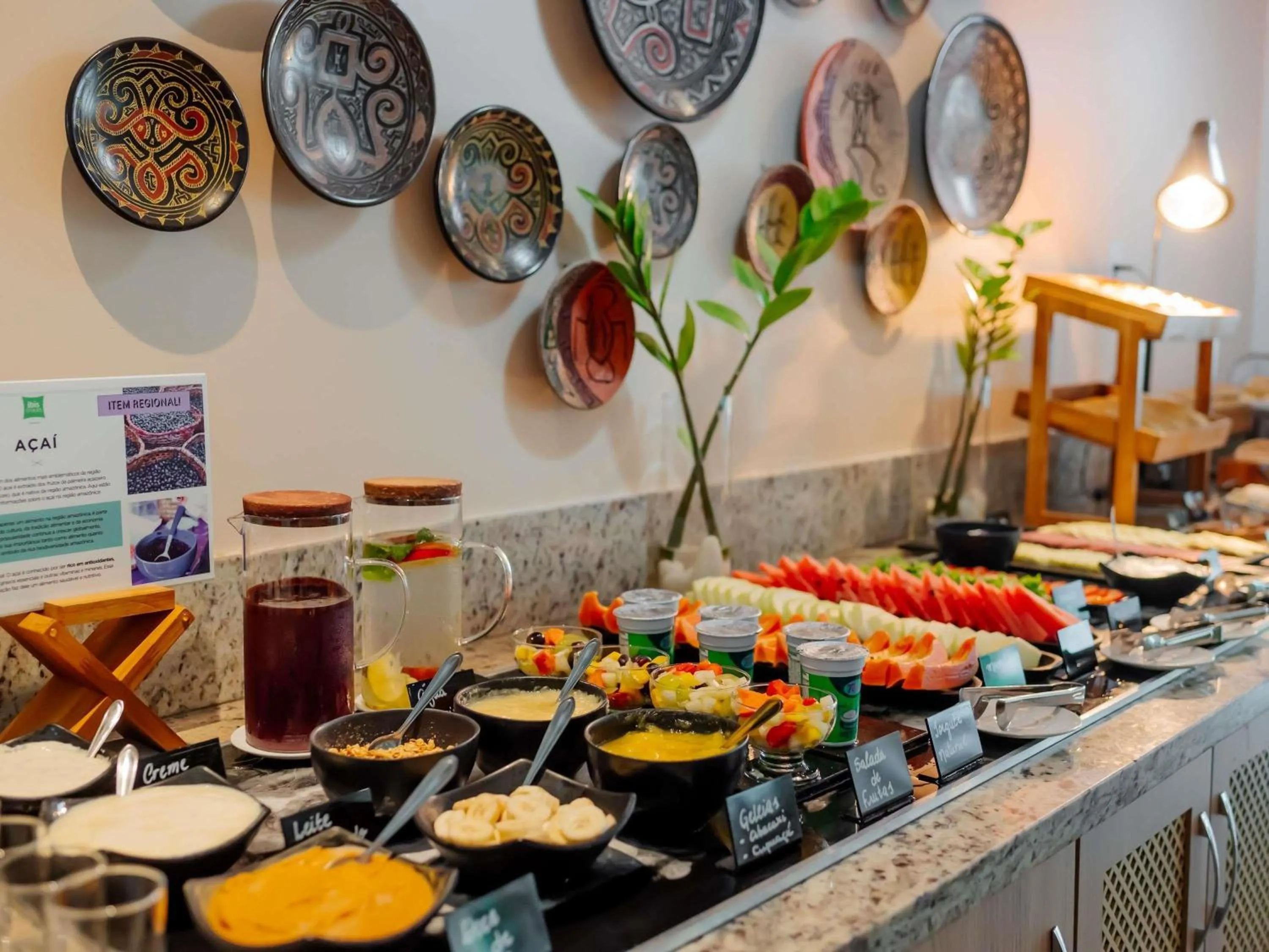 Breakfast in ibis Styles Manaus