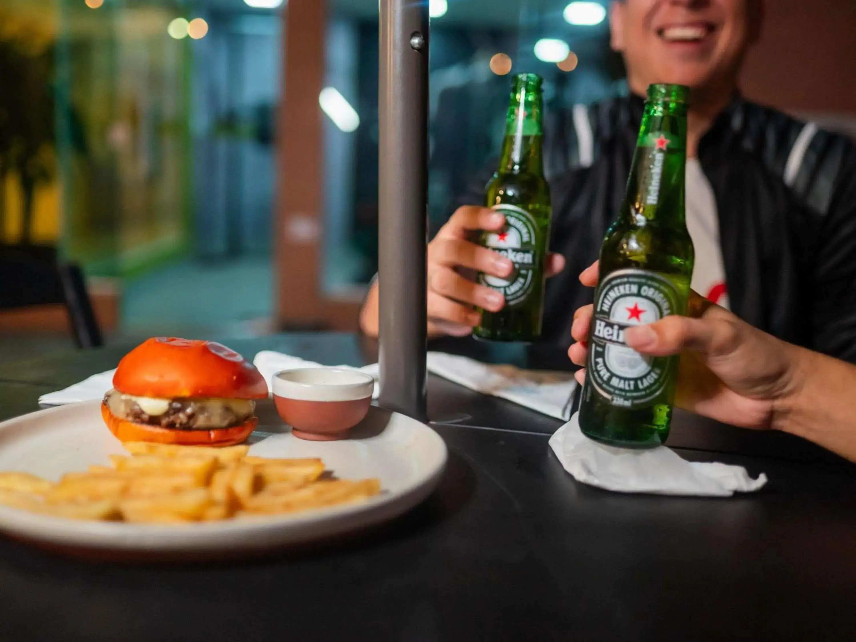 Lounge or bar in ibis Styles Manaus Lounge or bar in ibis Styles Manaus