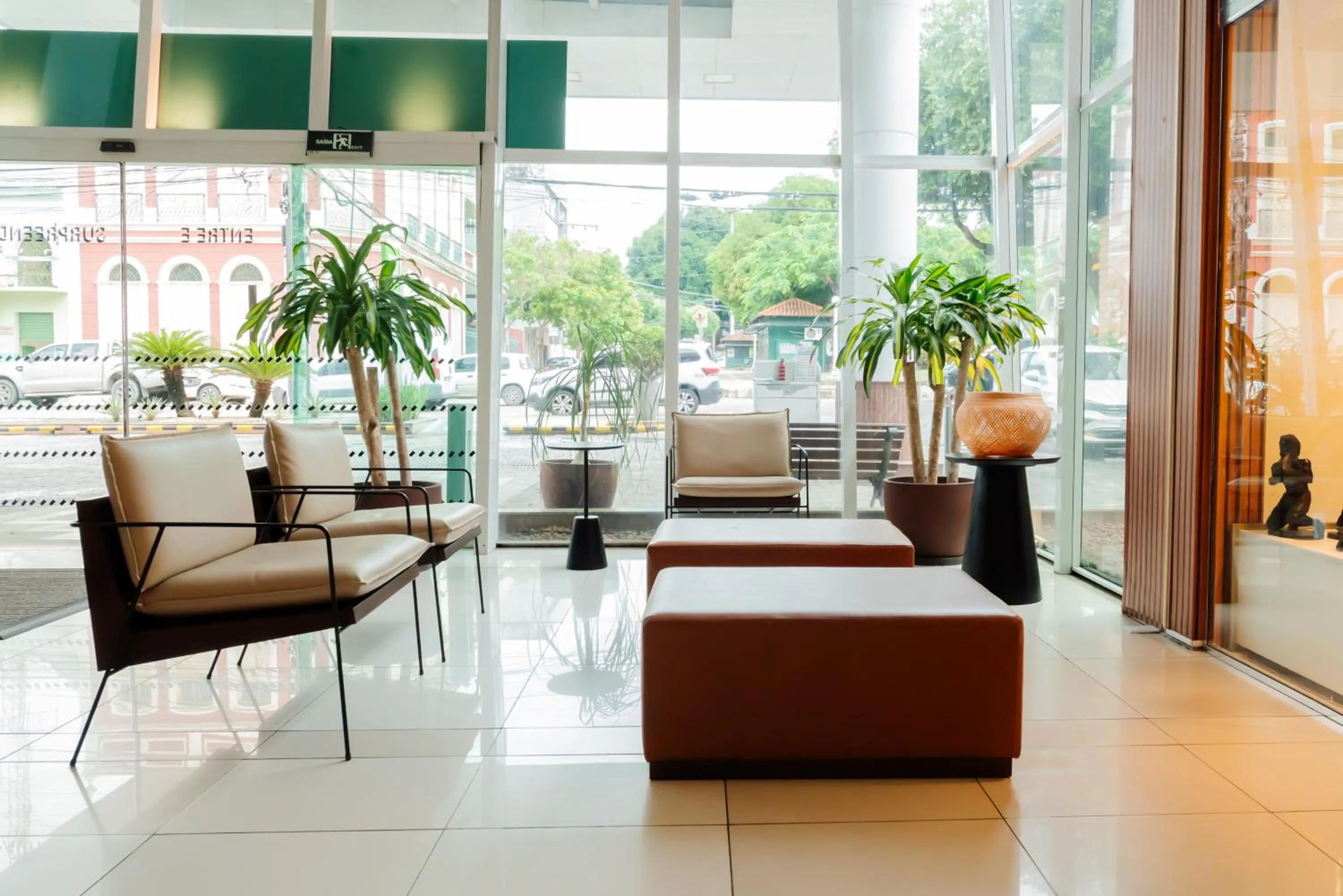Lobby or reception in ibis Styles Manaus