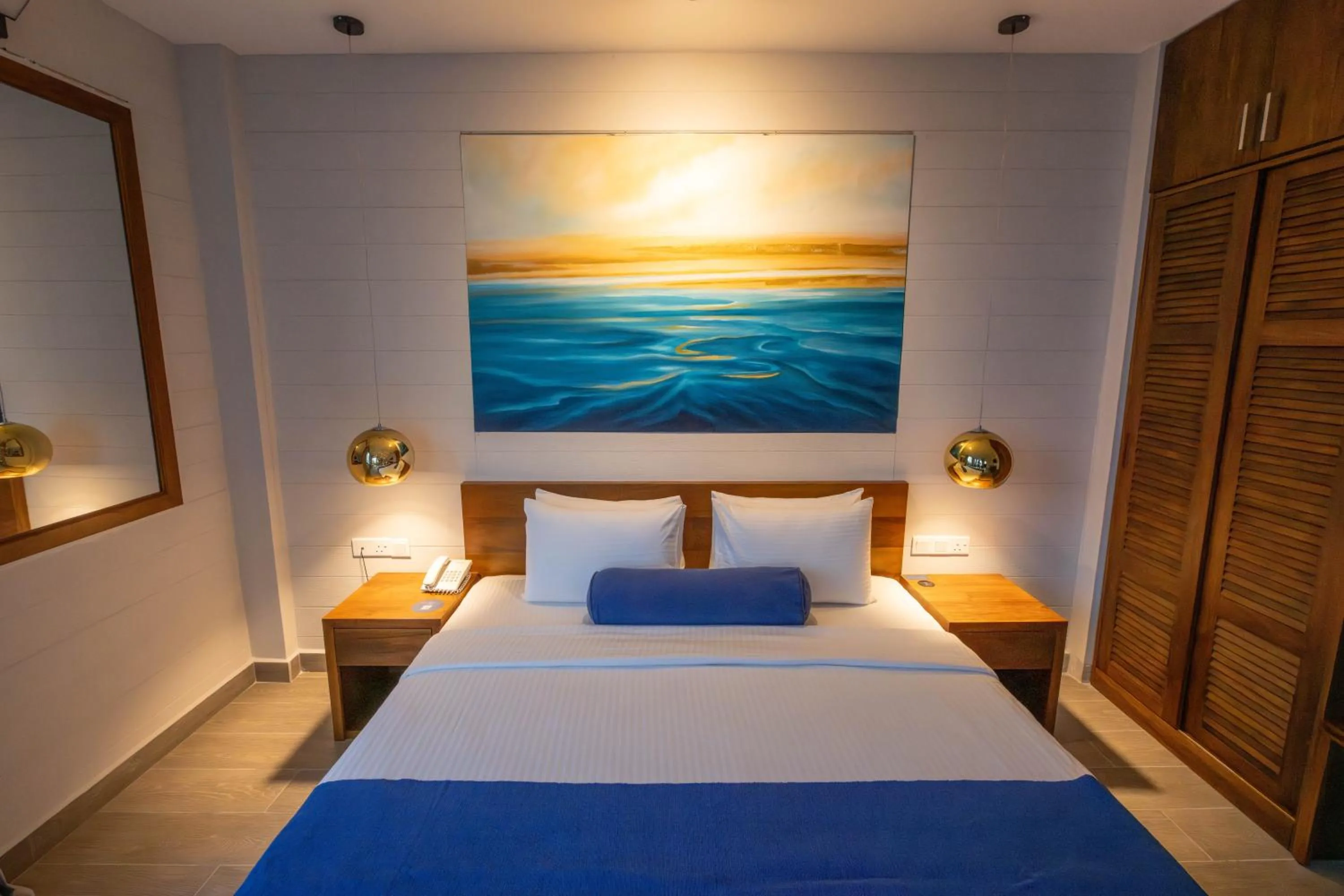 Bed in Agnus Unawatuna