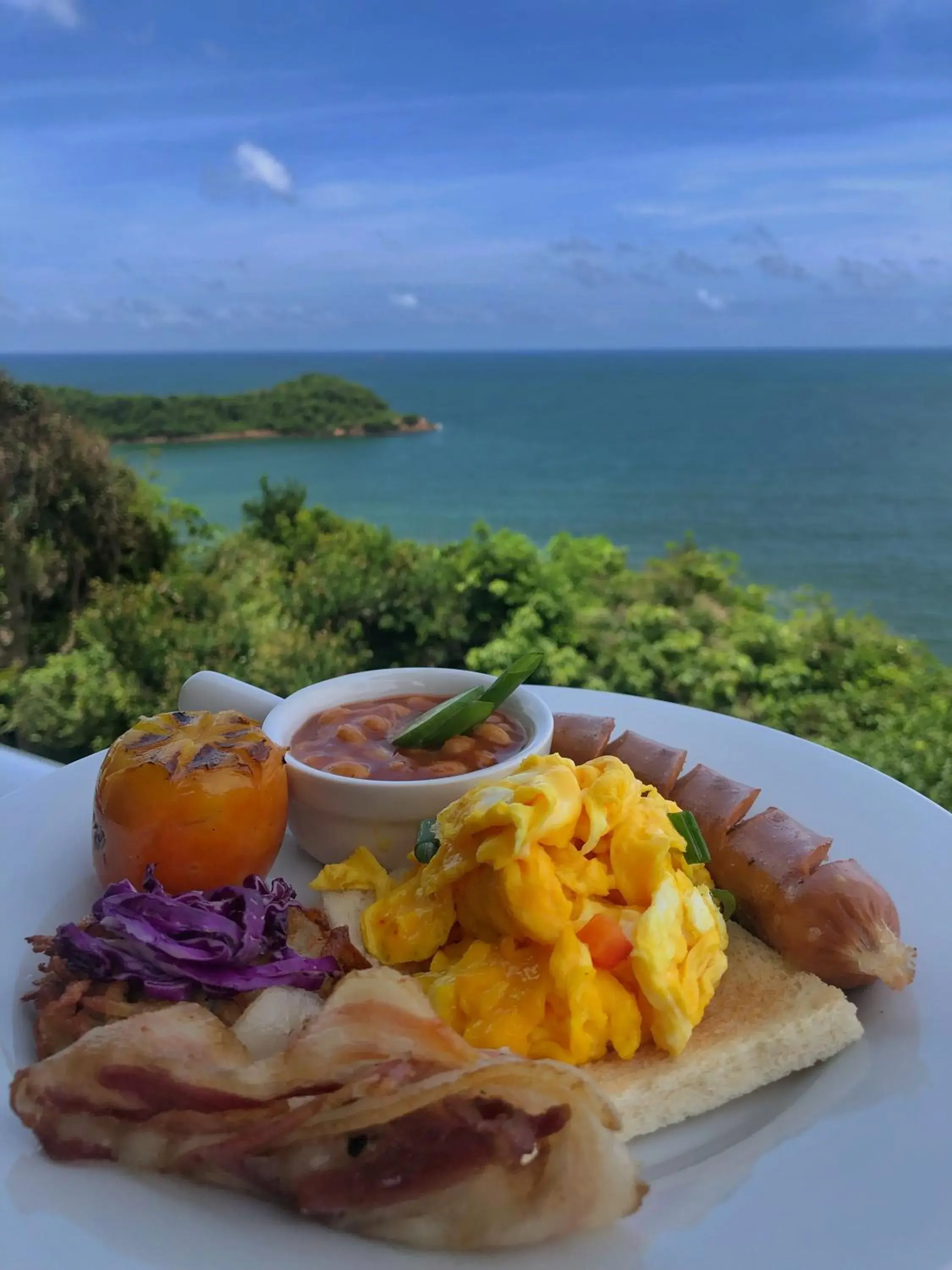Breakfast in Agnus Unawatuna Breakfast in Agnus Unawatuna