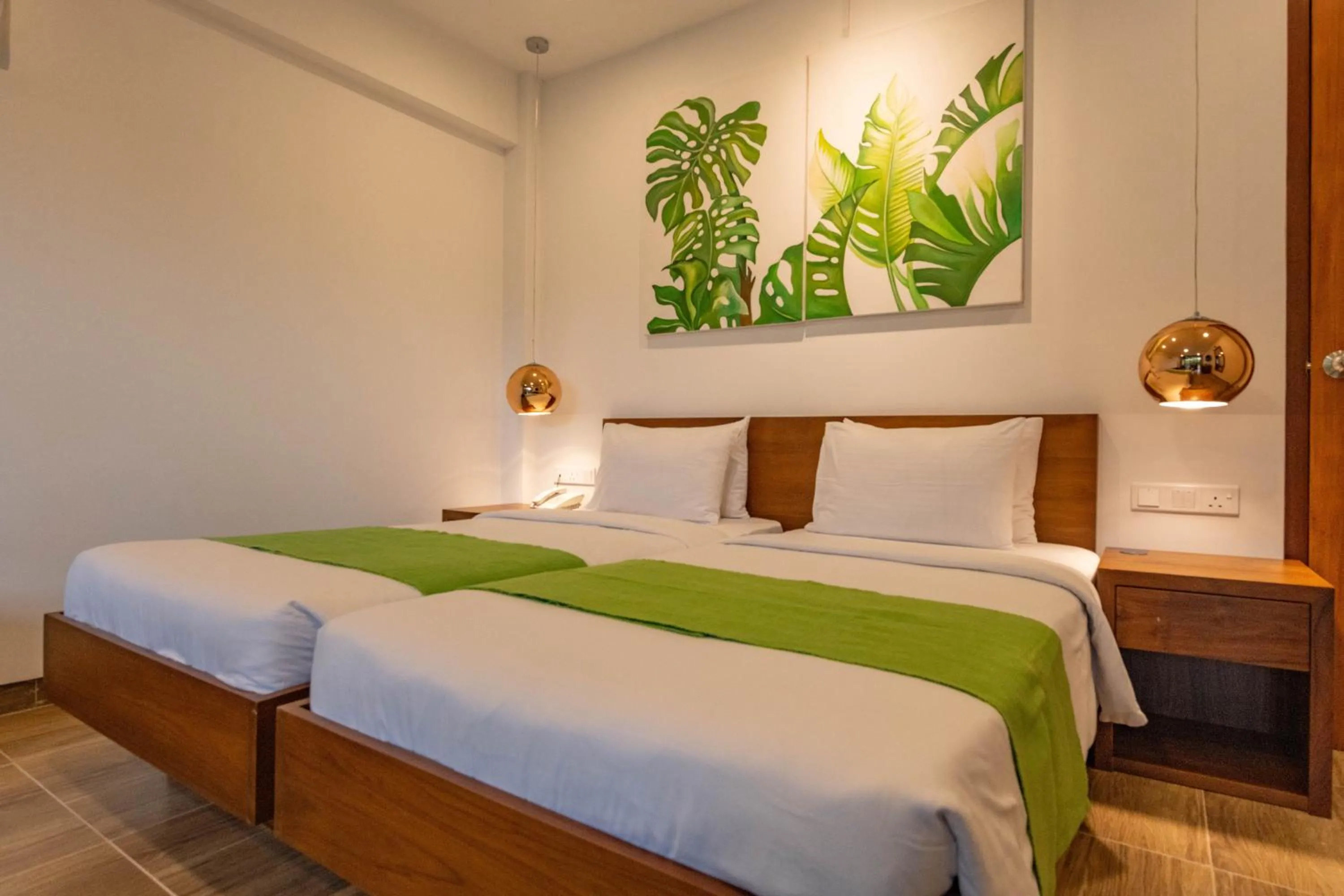 Bed in Agnus Unawatuna