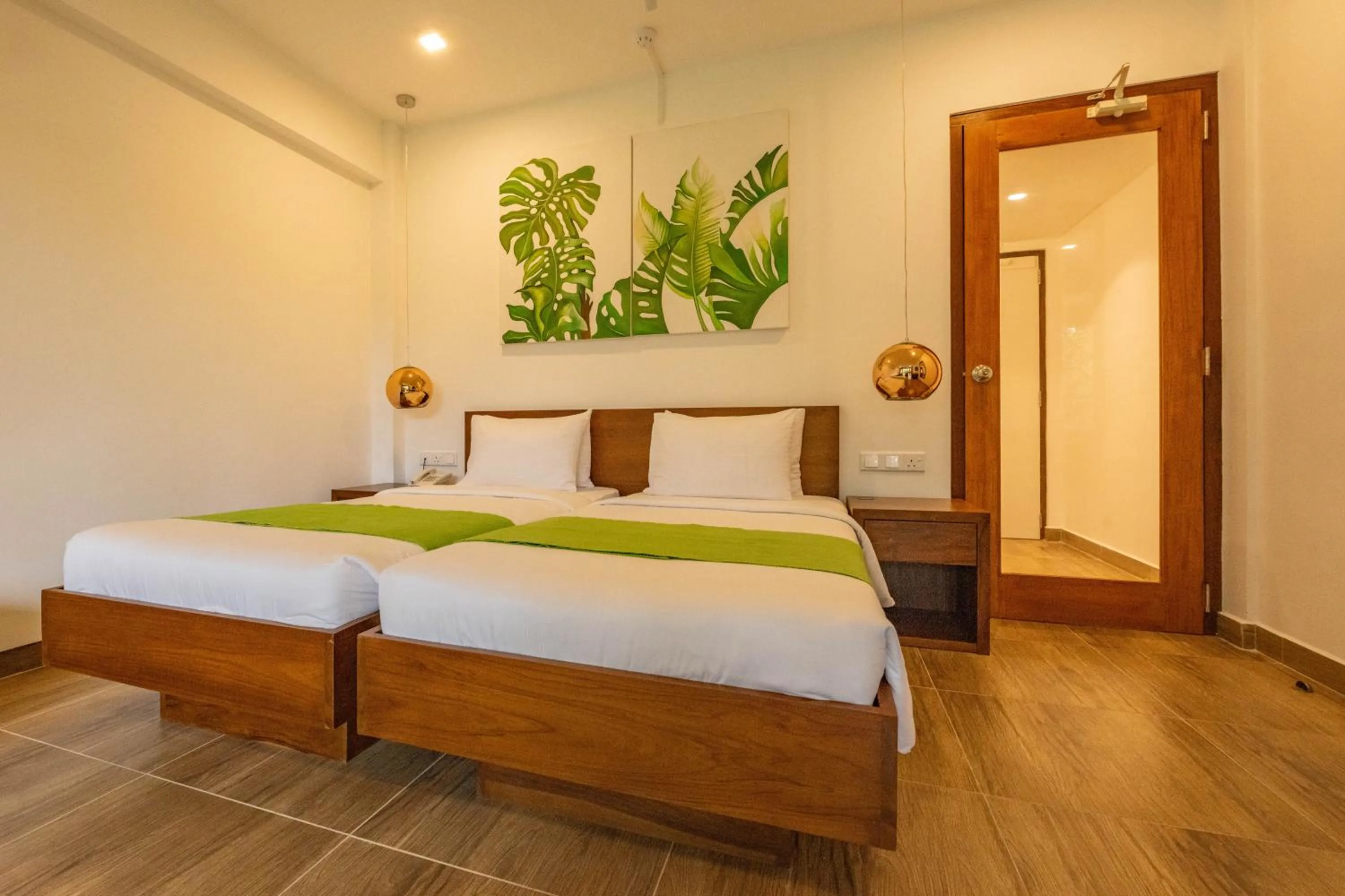 Bed in Agnus Unawatuna