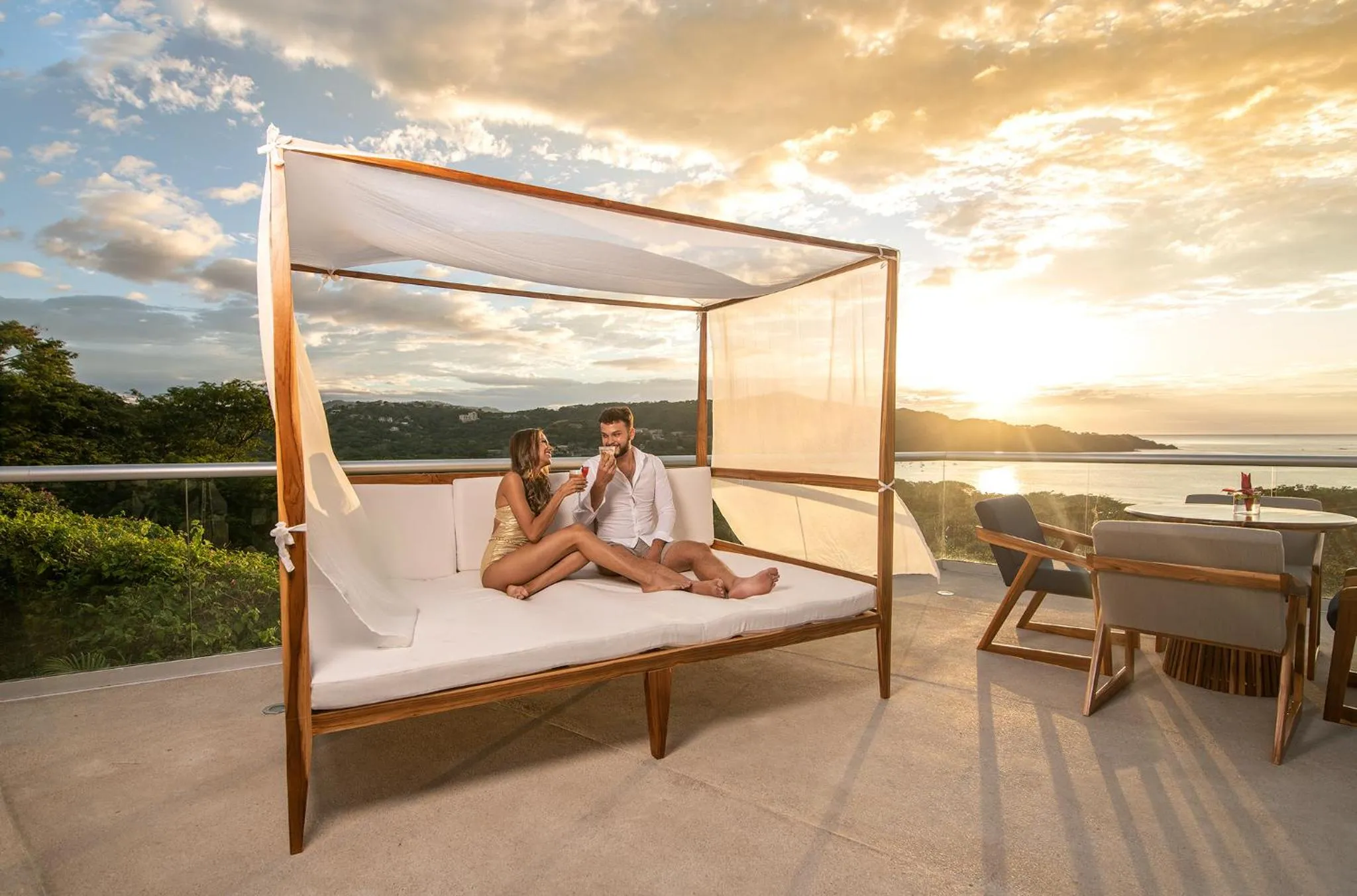 sunbed in Villas Sol Beach Resort