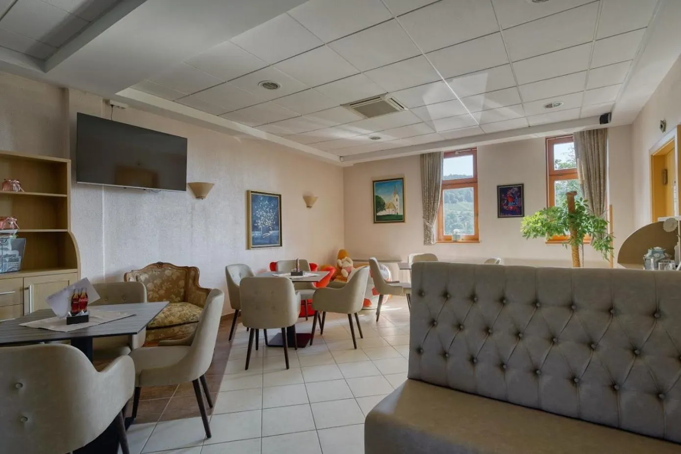 Lobby or reception in Garni Hotel Zvon