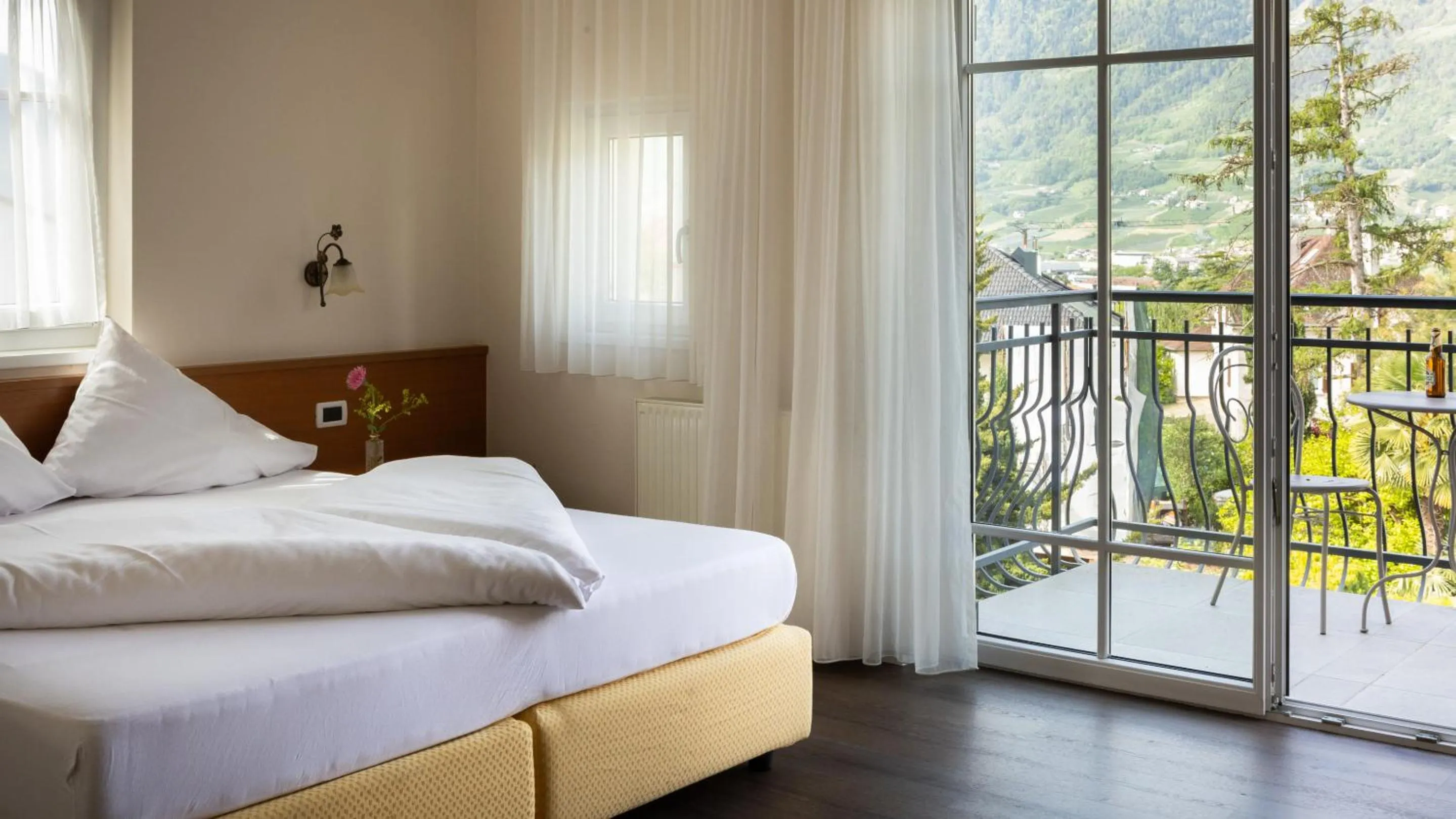 Bed in Hotel Villa Laurus
