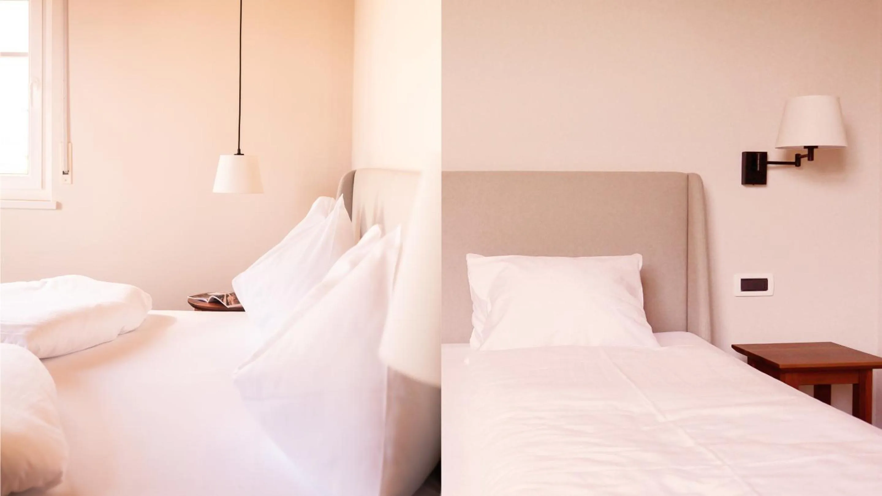 Bed in Hotel Villa Laurus