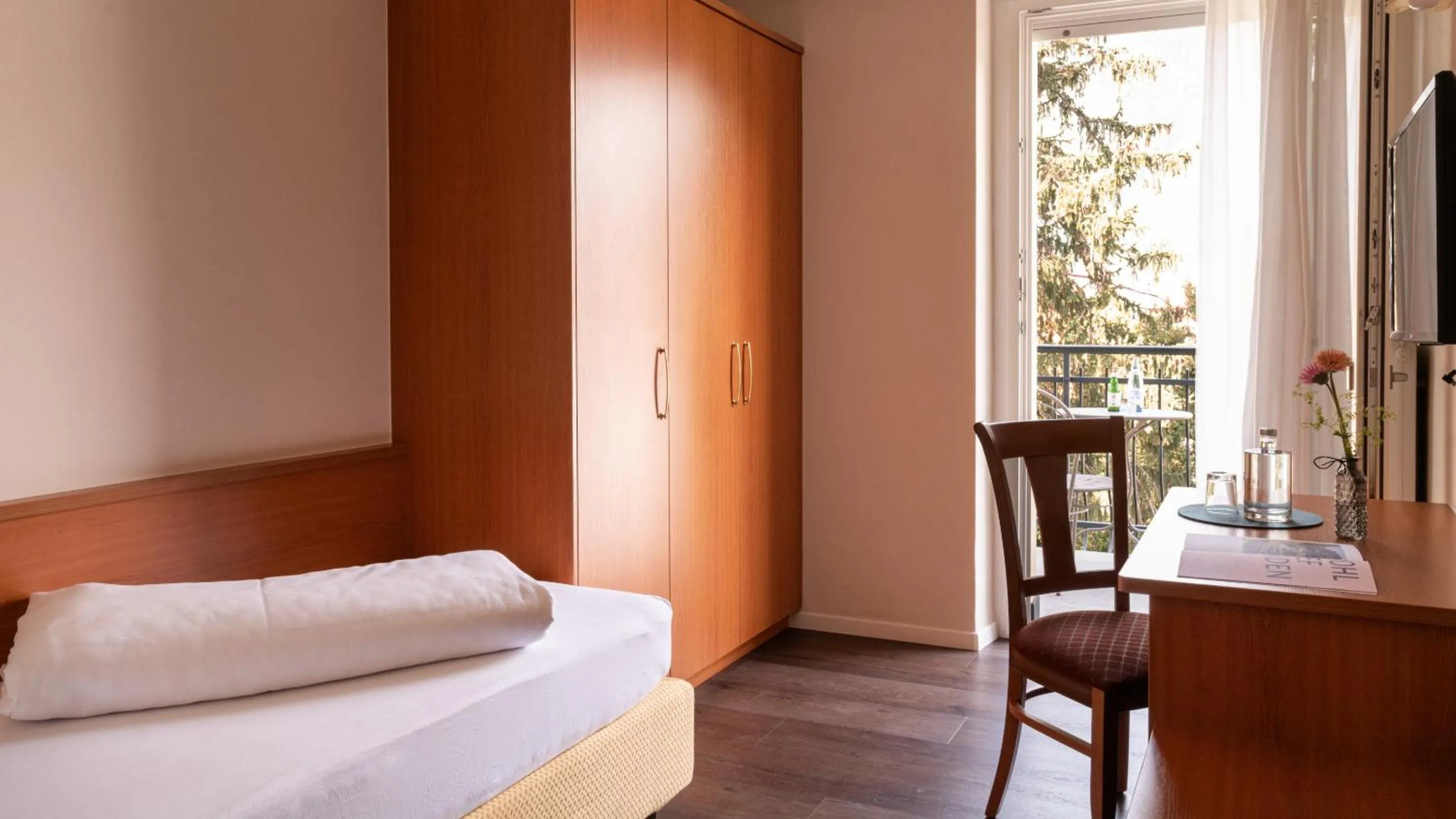 Bed in Hotel Villa Laurus