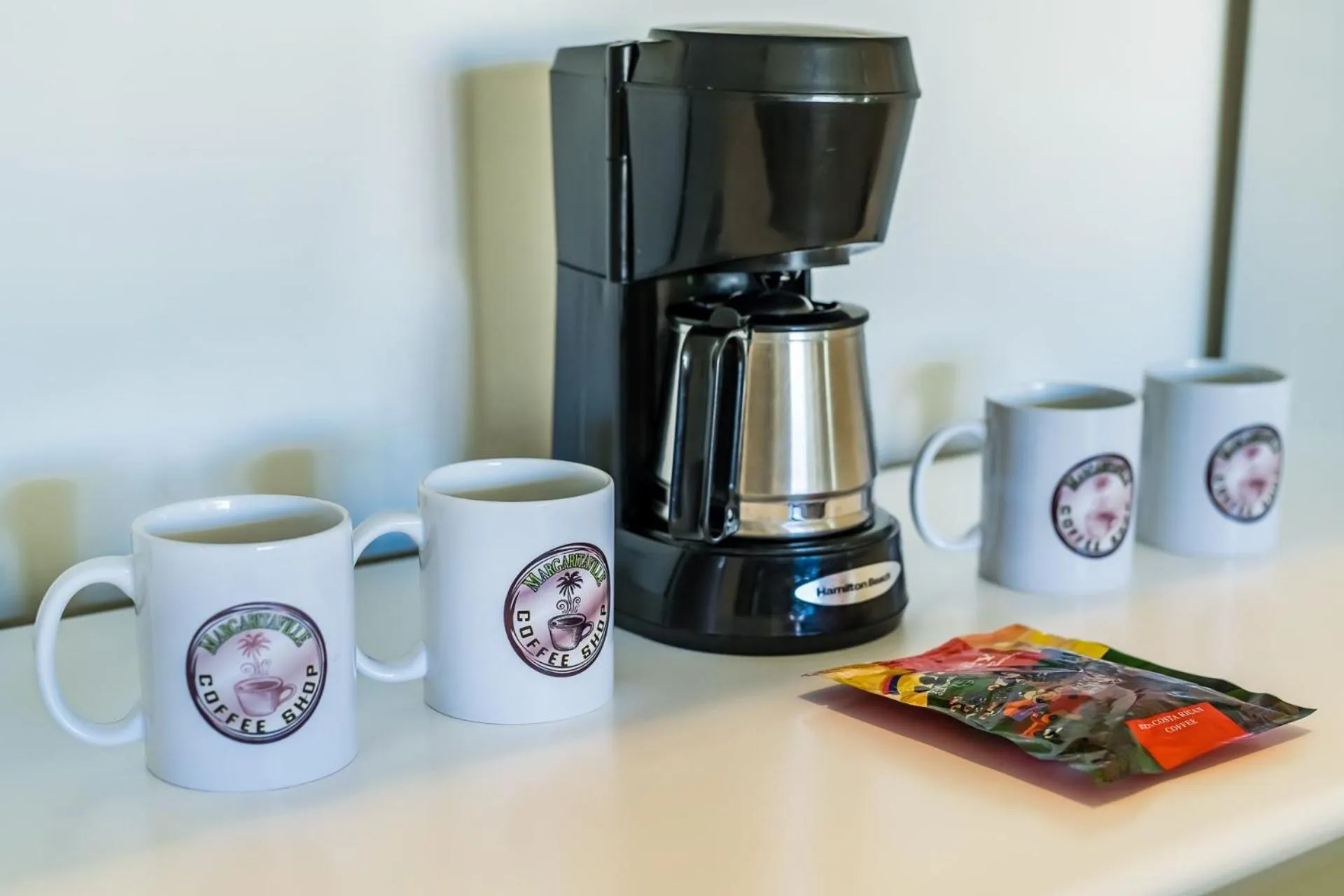 Coffee/tea facilities in Margaritaville Beach Resort Playa Flamingo
