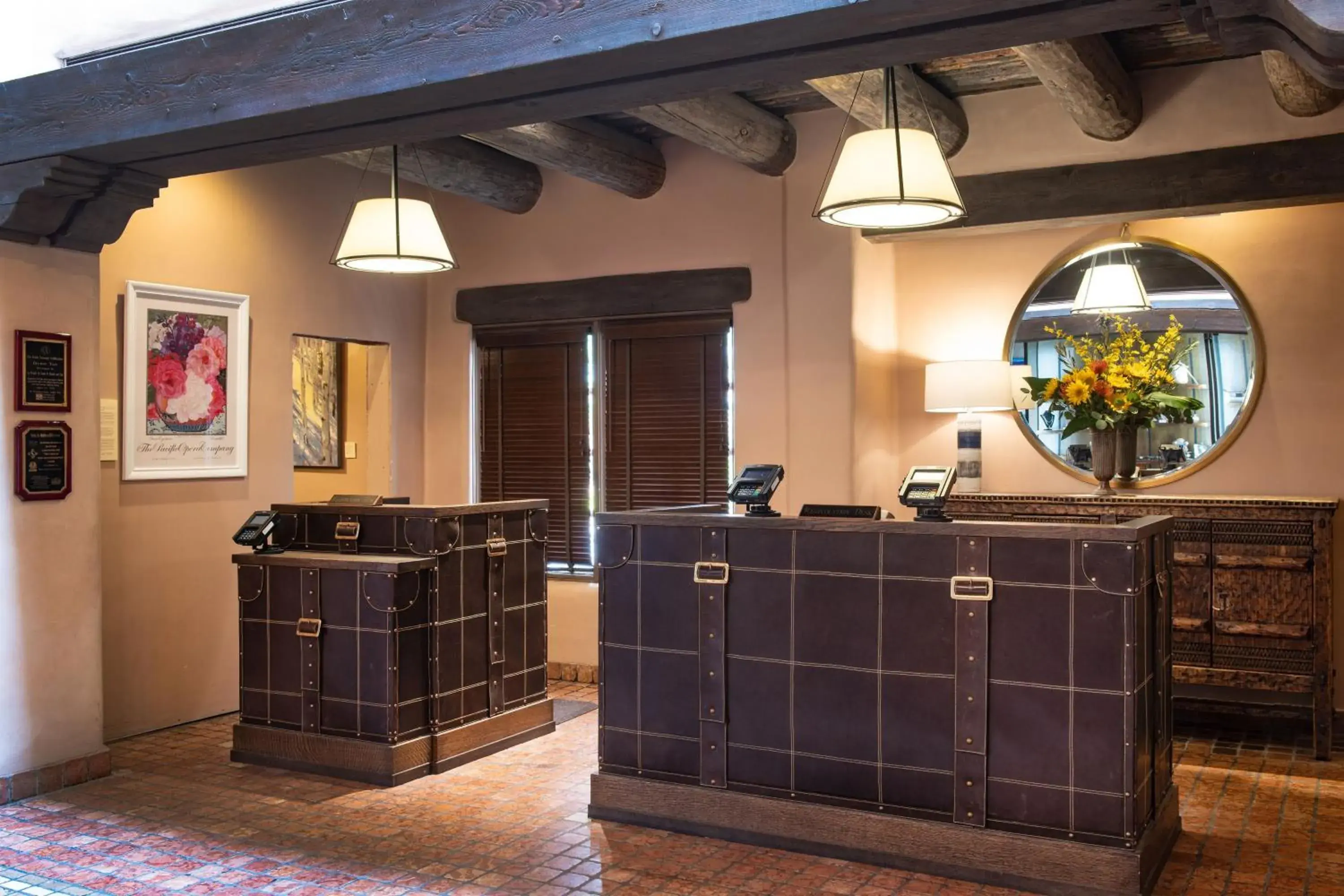 Lobby or reception in La Posada De Santa Fe, a Tribute Portfolio Resort & Spa Lobby or reception in La Posada De Santa Fe, a Tribute Portfolio Resort & Spa