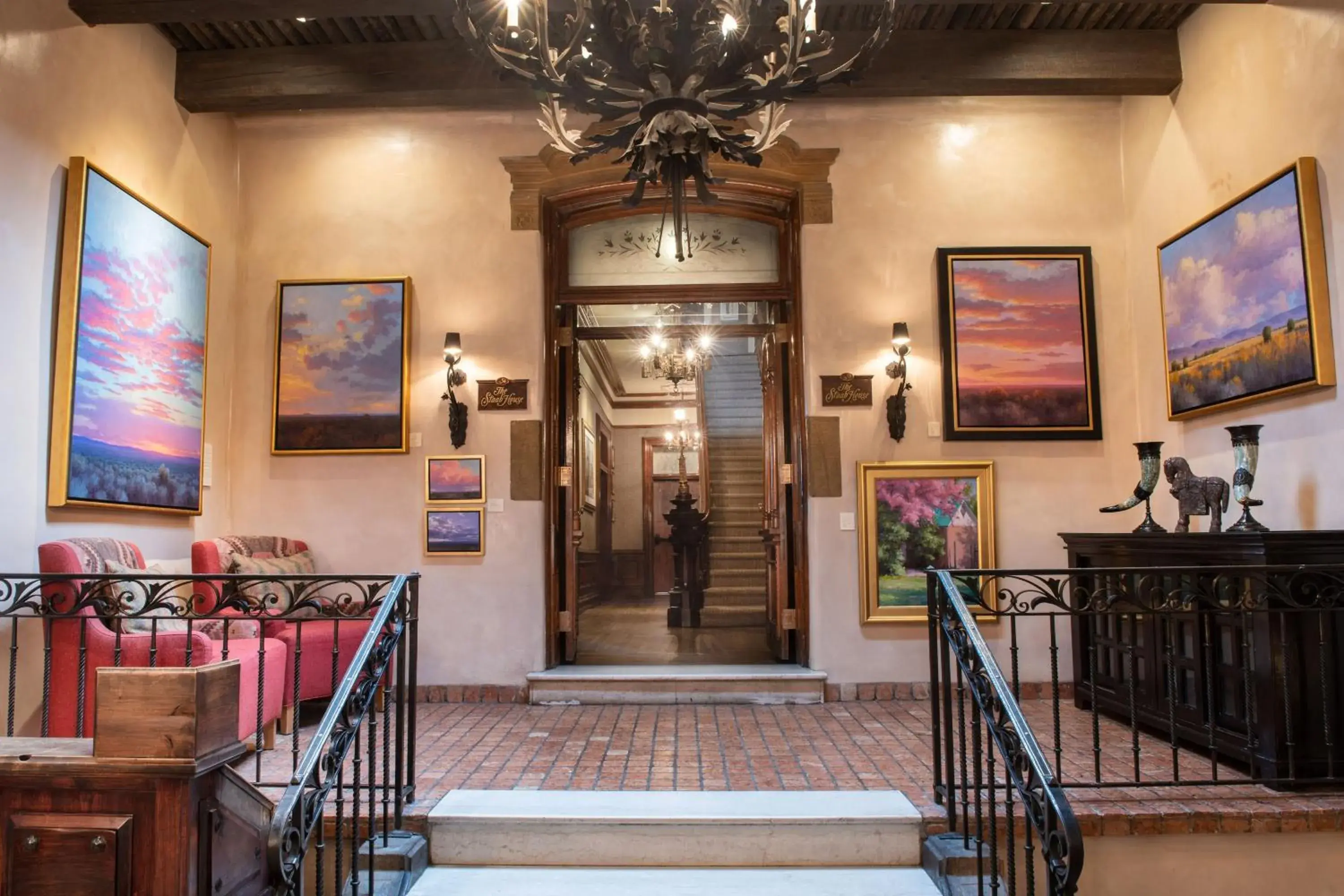 Lobby or reception in La Posada De Santa Fe, a Tribute Portfolio Resort & Spa Lobby or reception in La Posada De Santa Fe, a Tribute Portfolio Resort & Spa