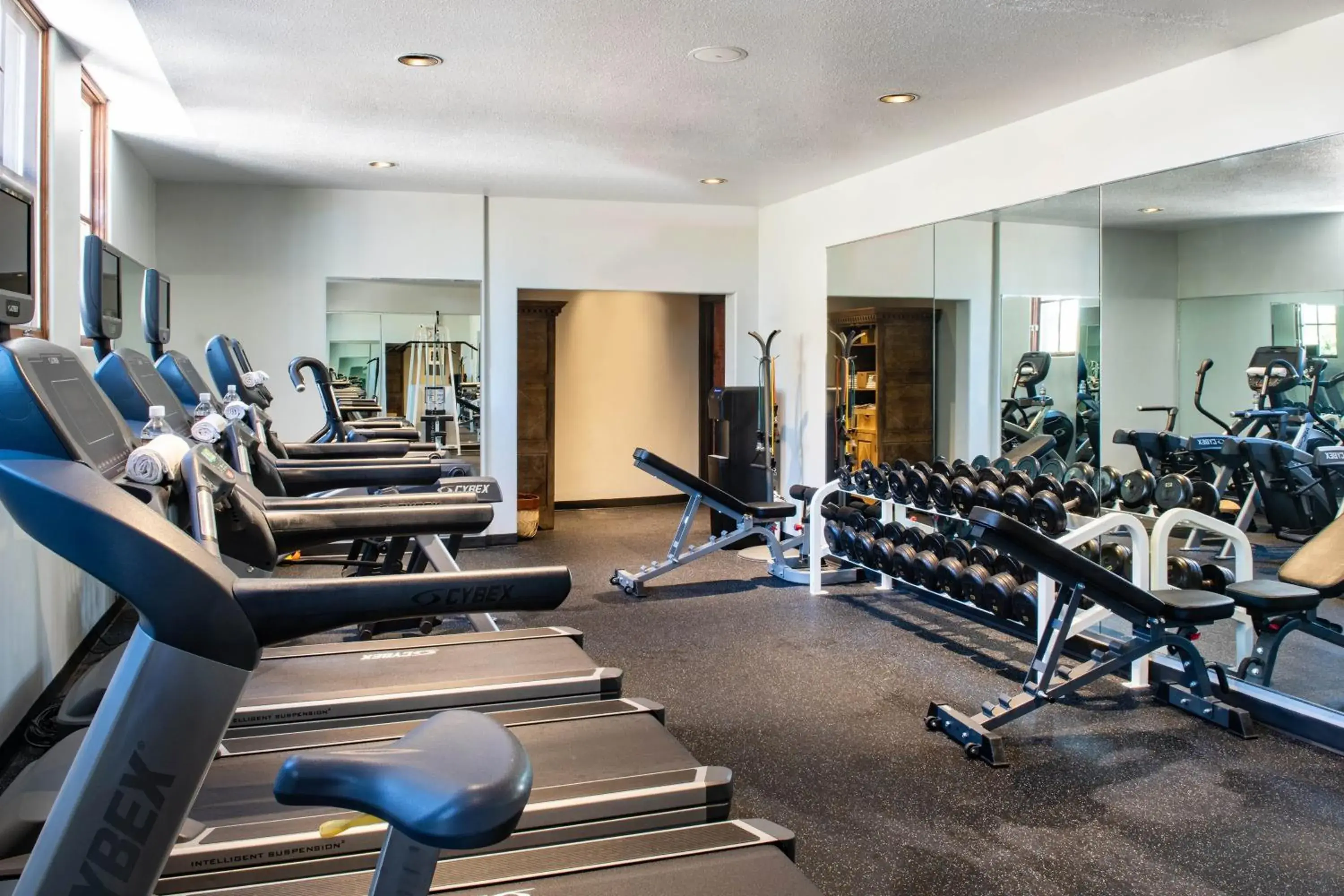 Fitness centre/facilities in La Posada De Santa Fe, a Tribute Portfolio Resort & Spa Fitness centre/facilities in La Posada De Santa Fe, a Tribute Portfolio Resort & Spa