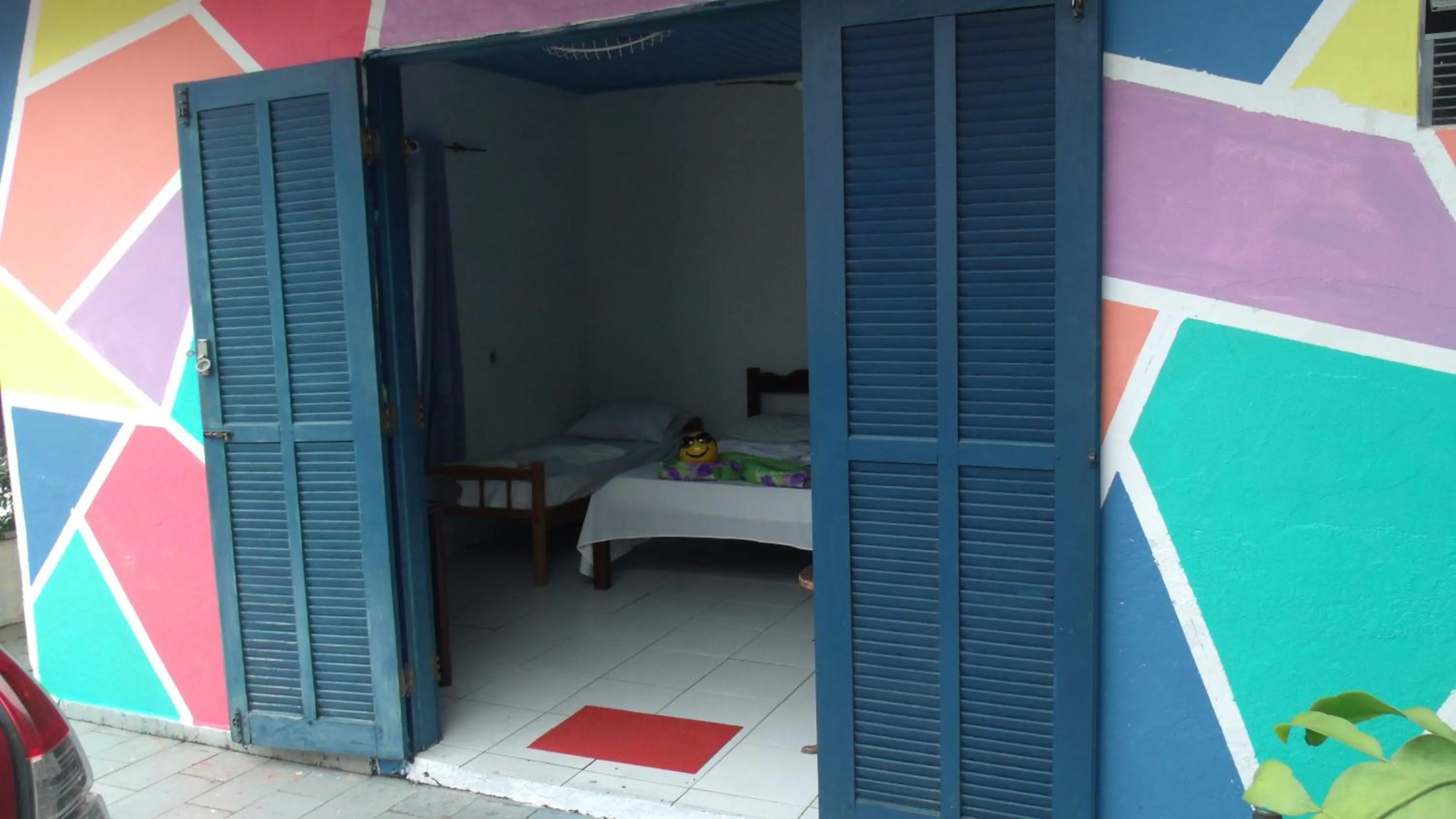 Bed in Pousada Edson