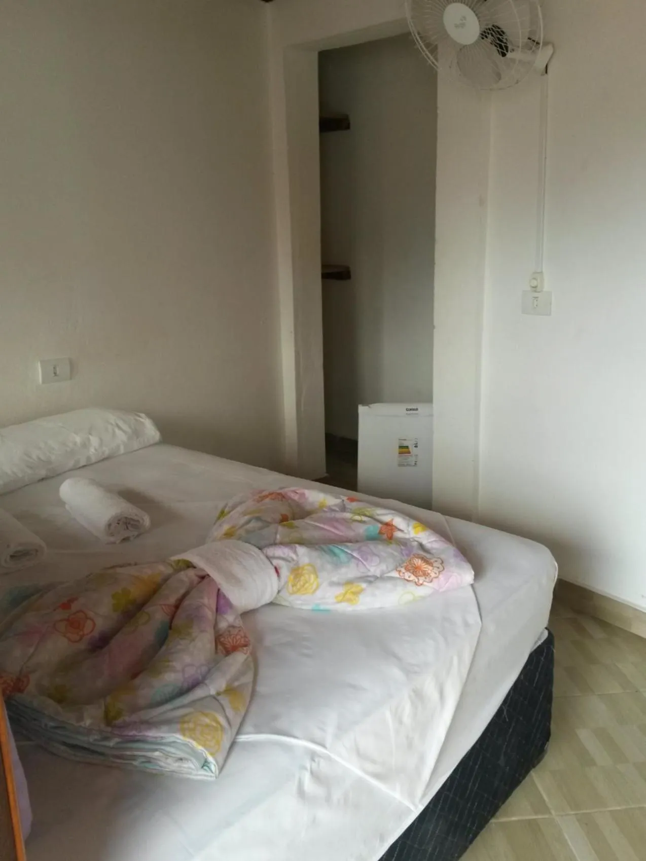 Bed in Pousada Edson