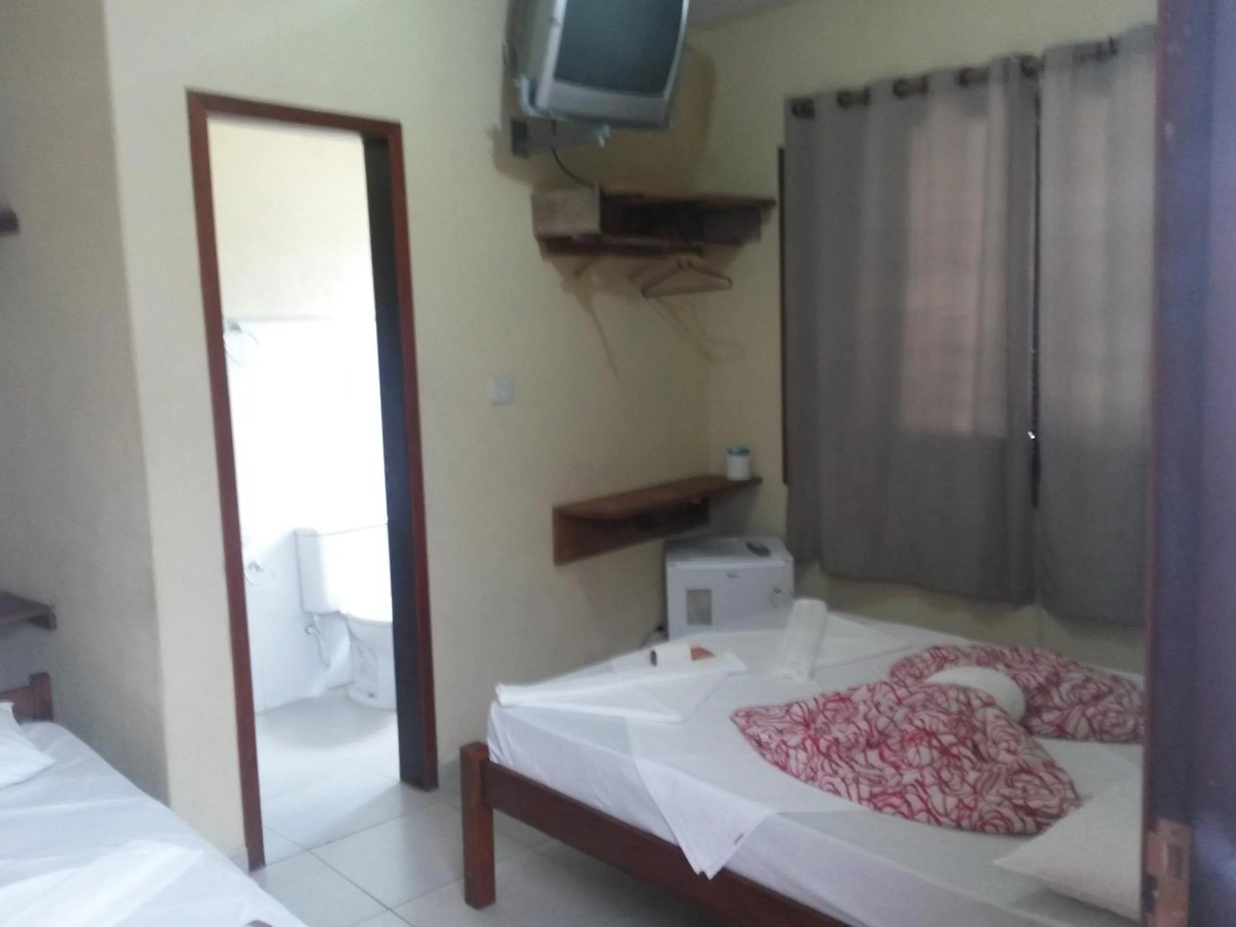 Bedroom, Bed in Pousada Edson