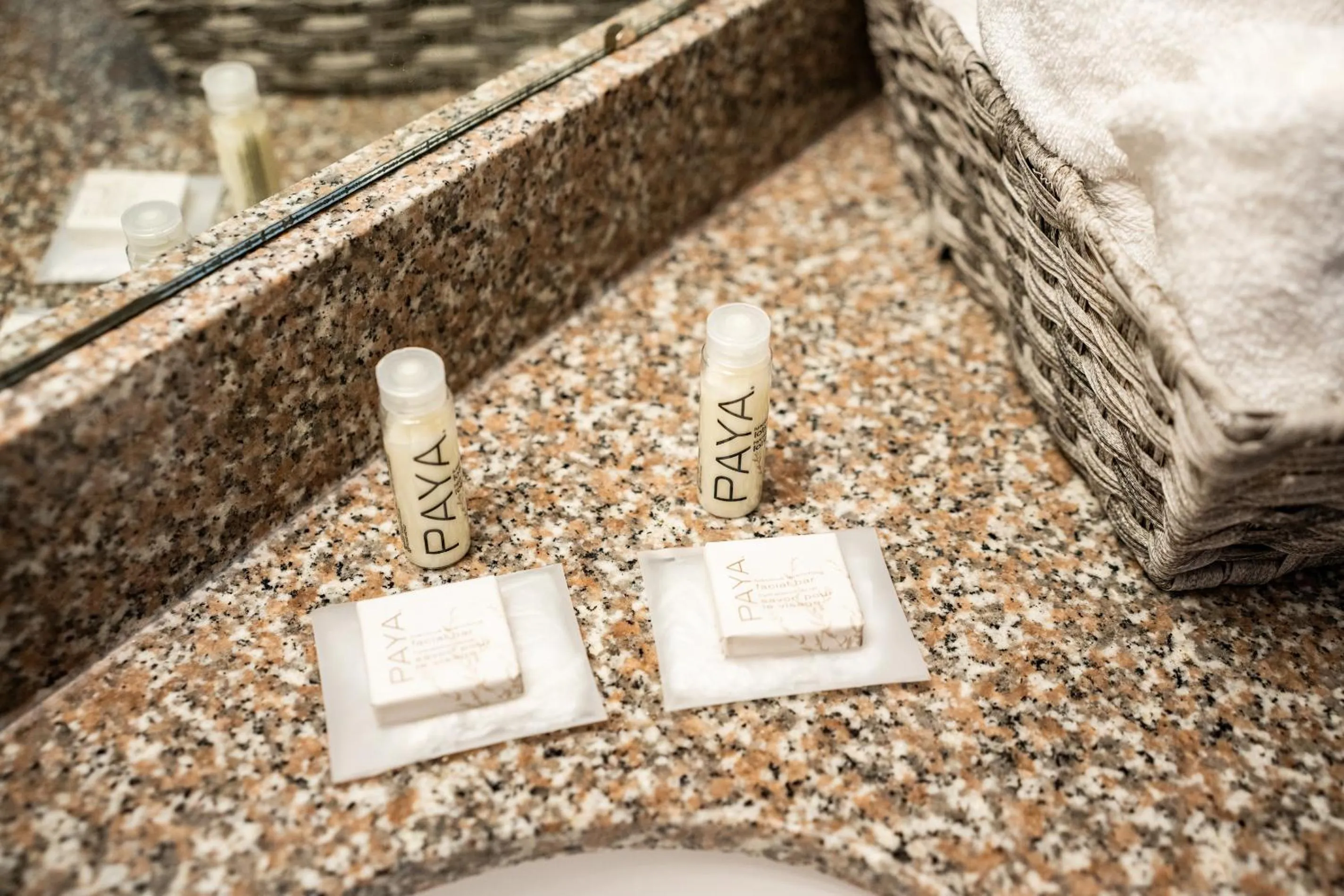 Bathroom in The Beaucatcher, a Boutique Motel