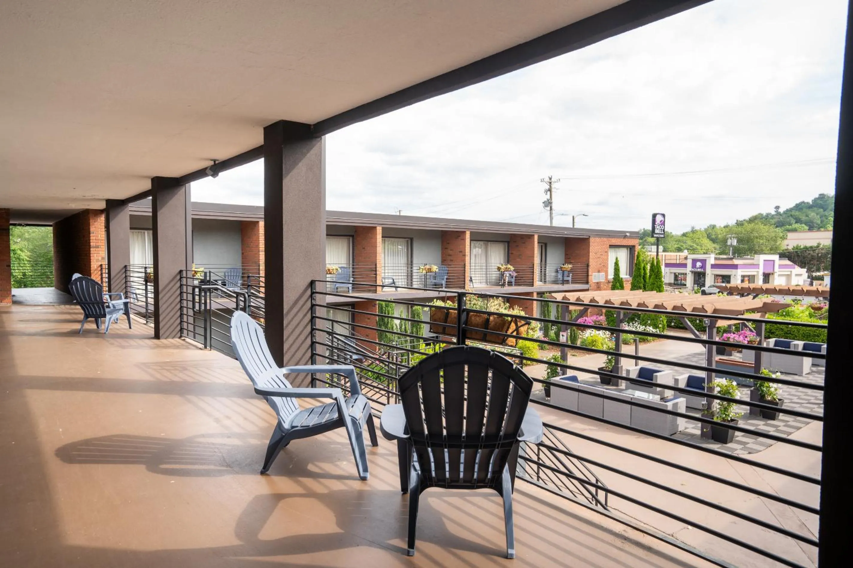 Balcony/Terrace in The Beaucatcher, a Boutique Motel