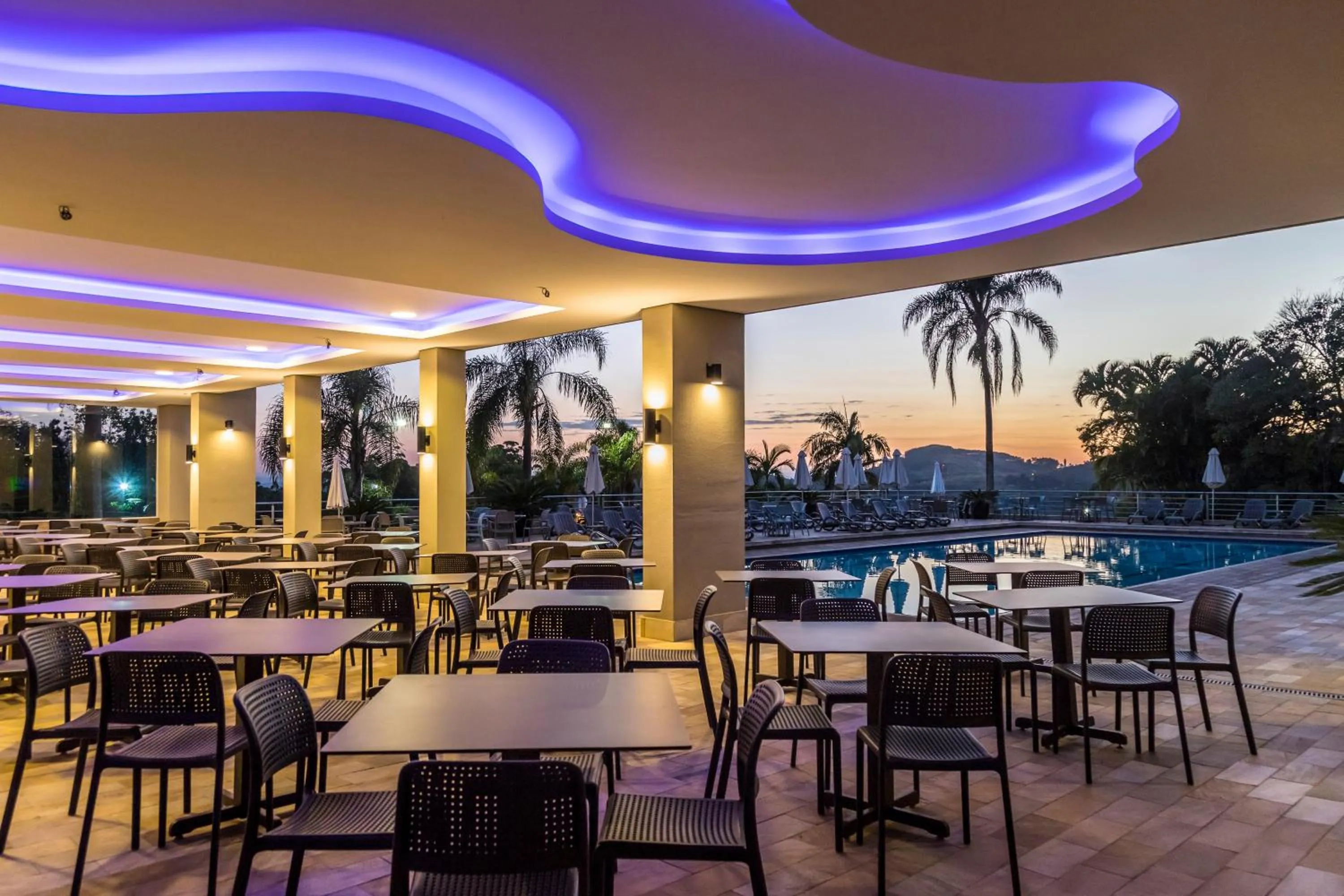 Swimming pool in Grand Resort Serra Negra