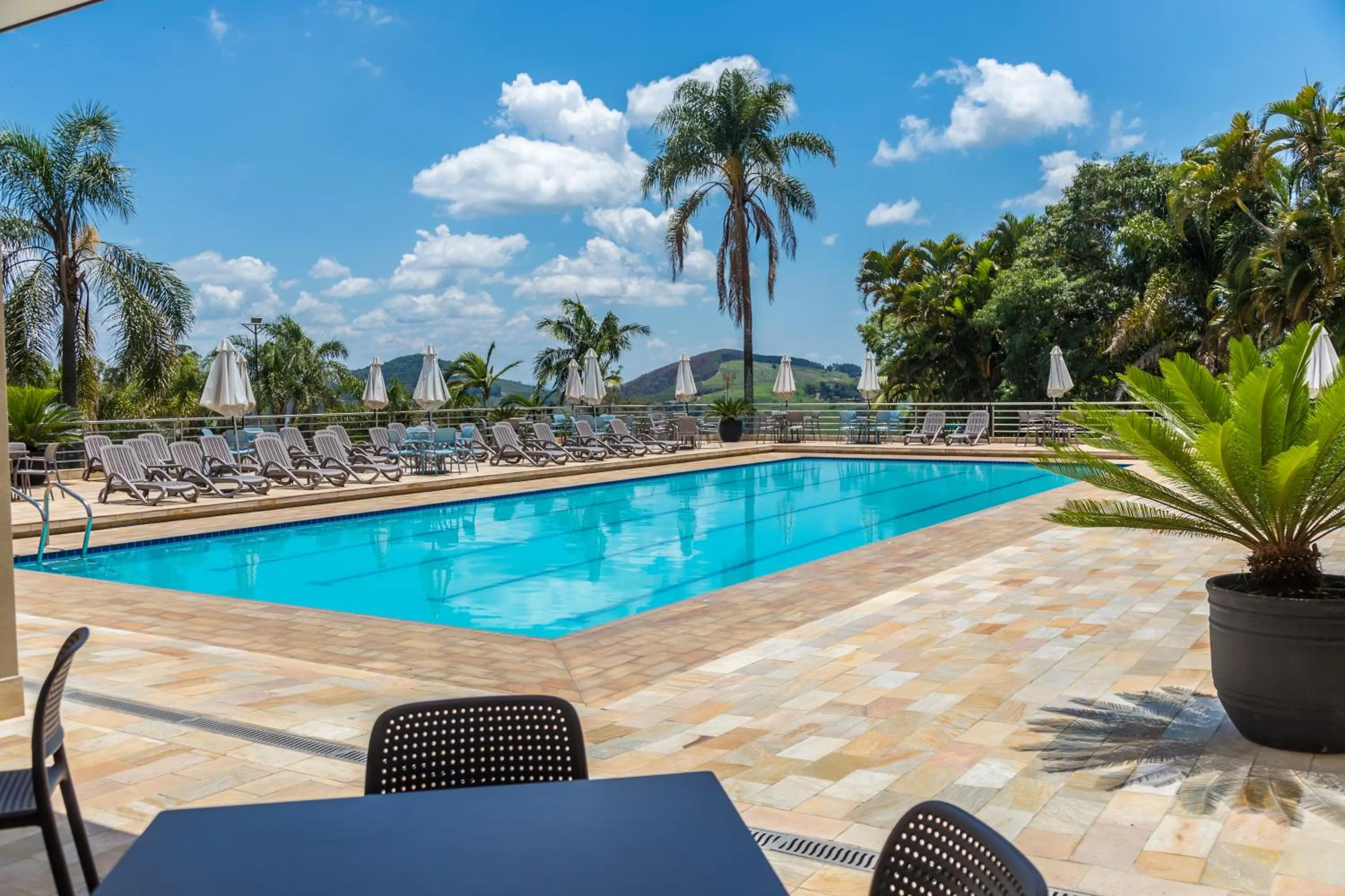 Swimming pool in Grand Resort Serra Negra