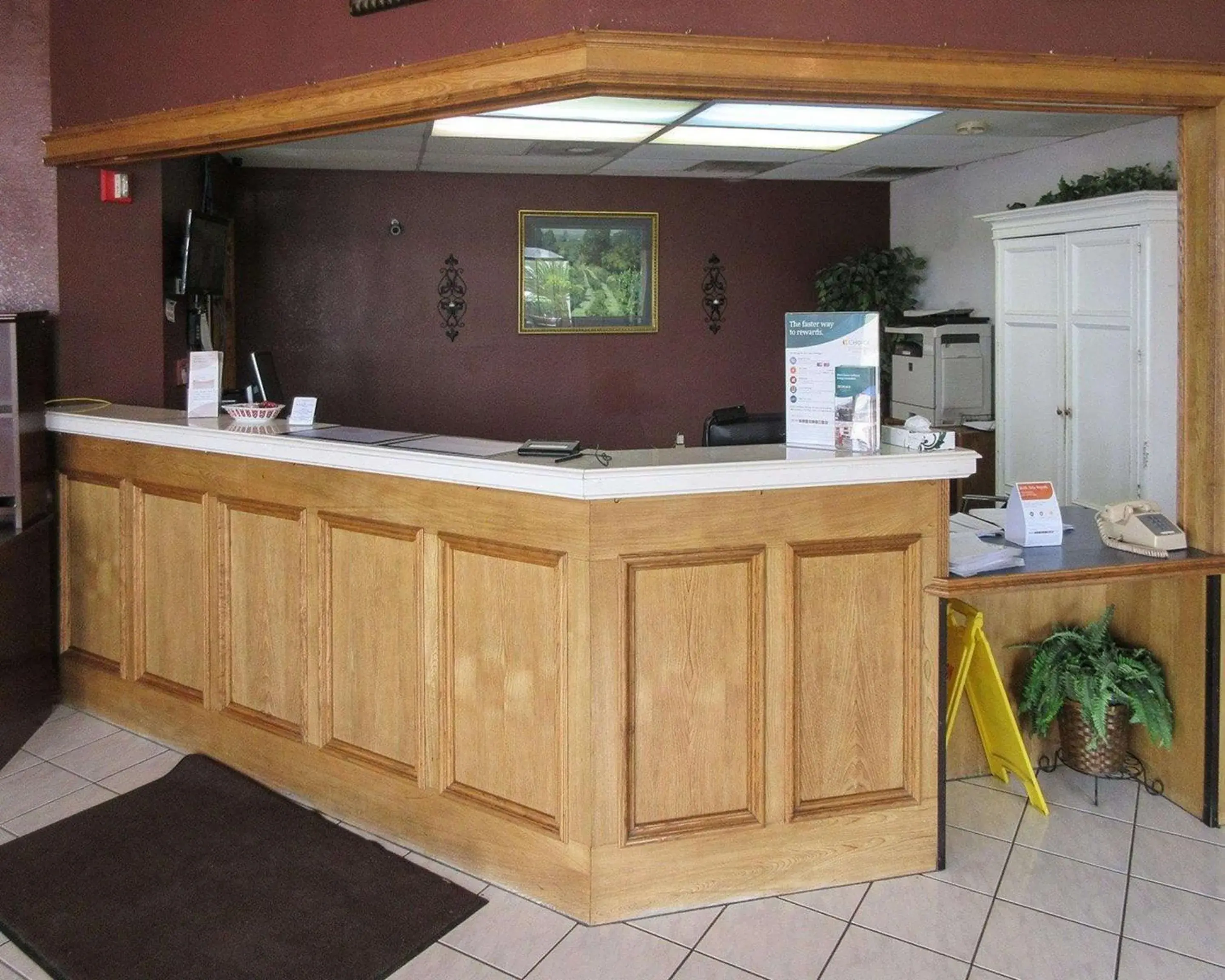 Lobby or reception in Rodeway Inn San Juan Lobby or reception in Rodeway Inn San Juan