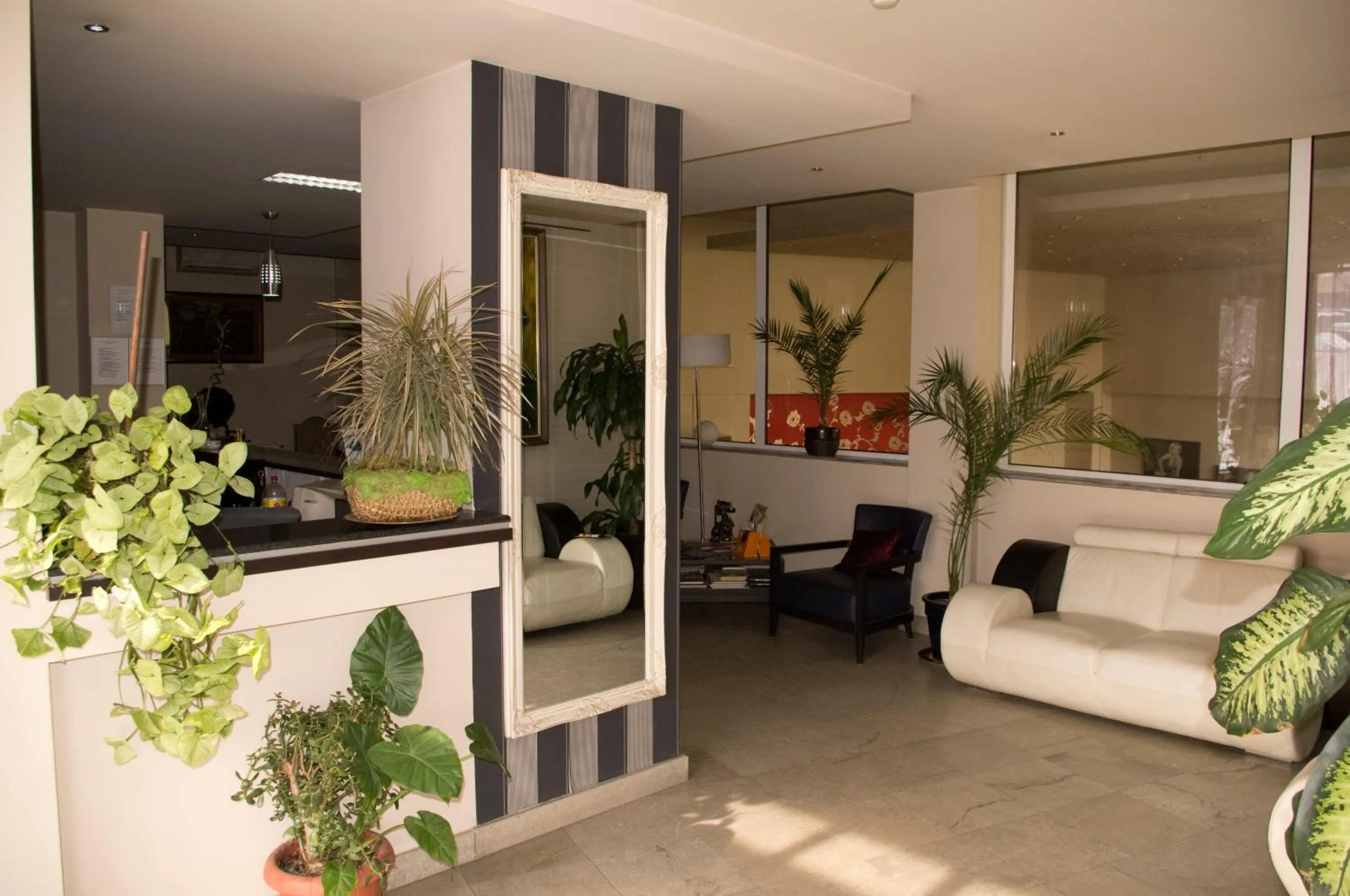 Lobby or reception in Hotel Seven