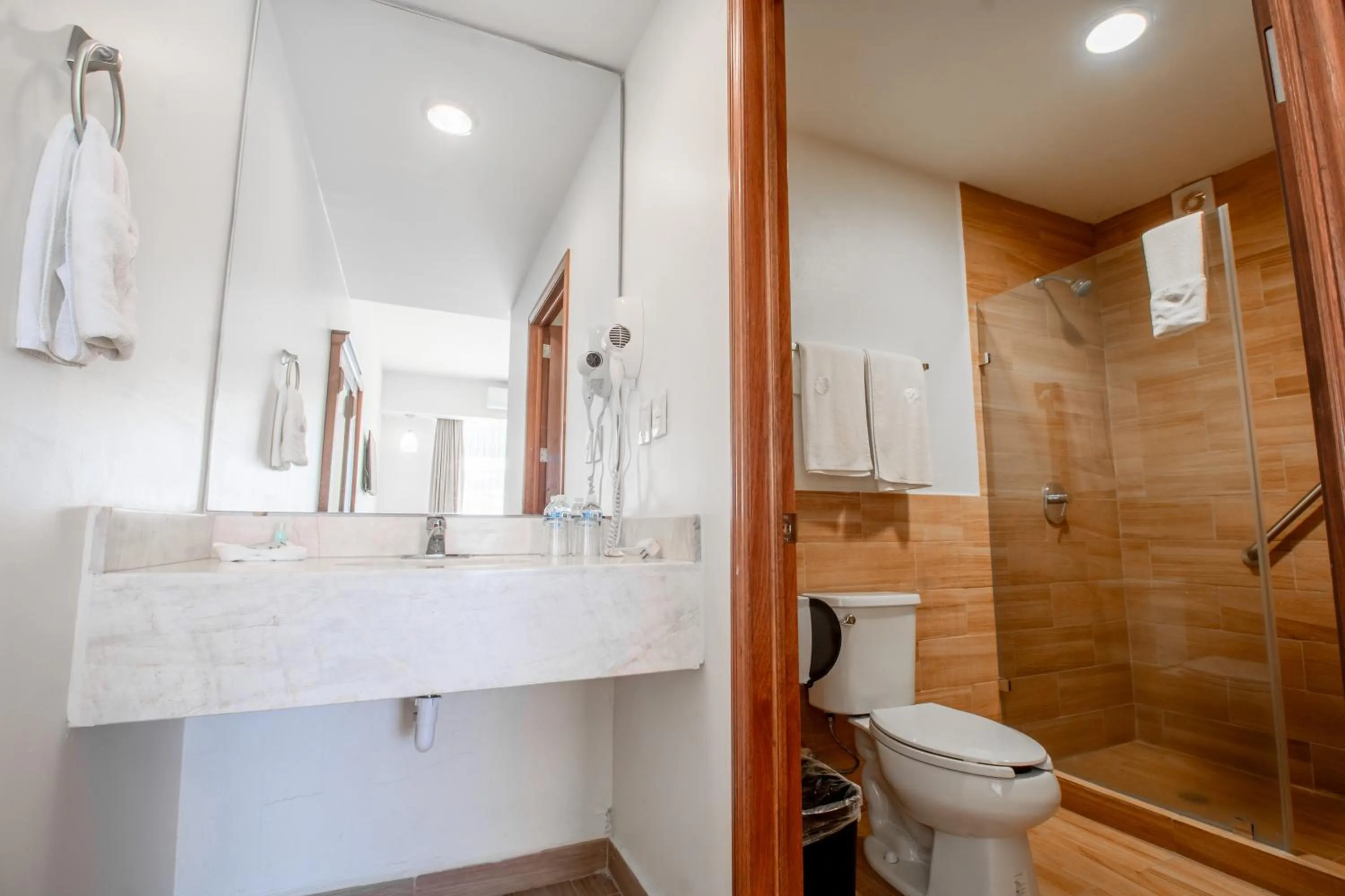 Bathroom in Hotel San Carlos Tequisquiapan