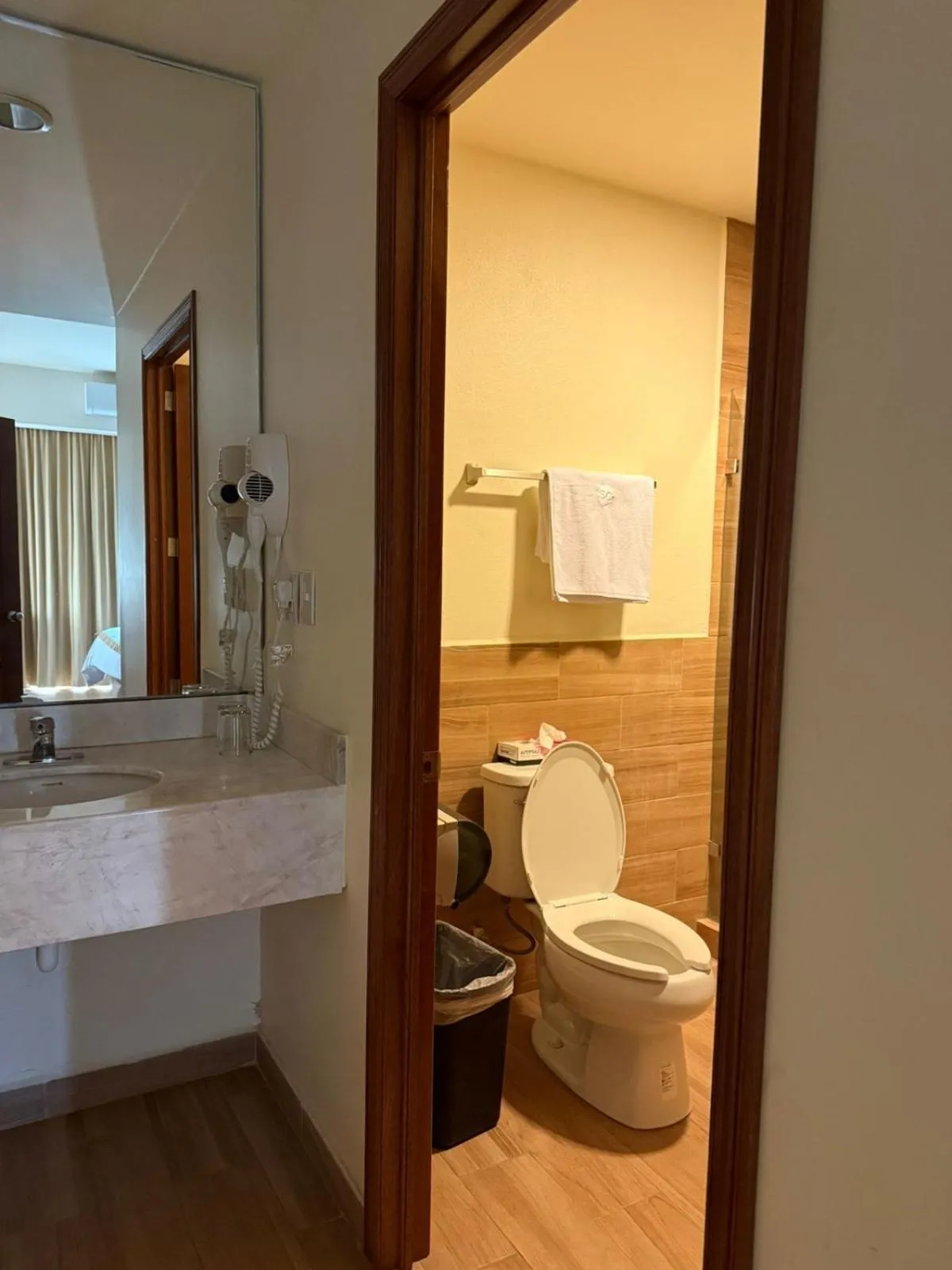 Shower in Hotel San Carlos Tequisquiapan