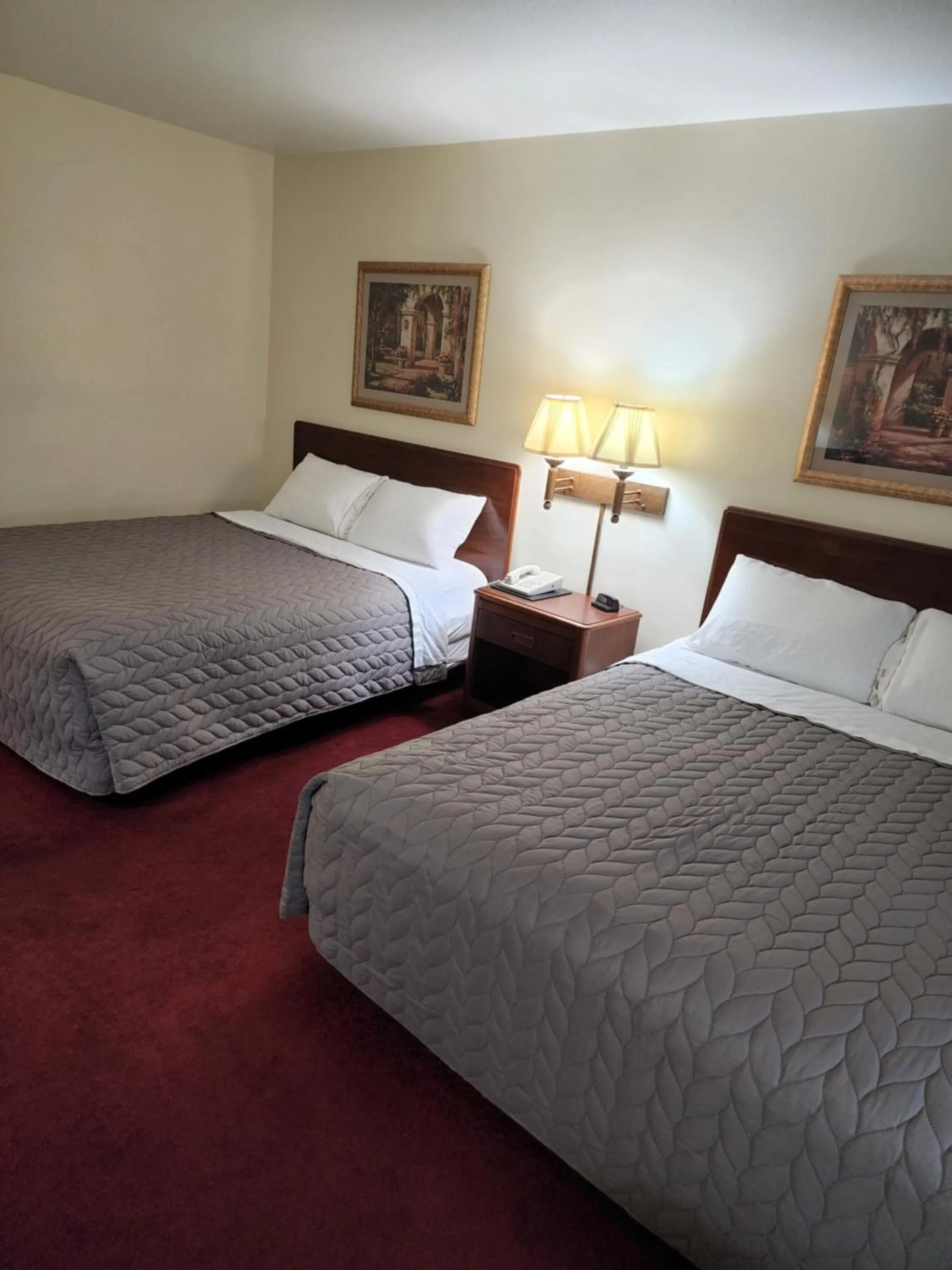 Bed in Family Budget Inn