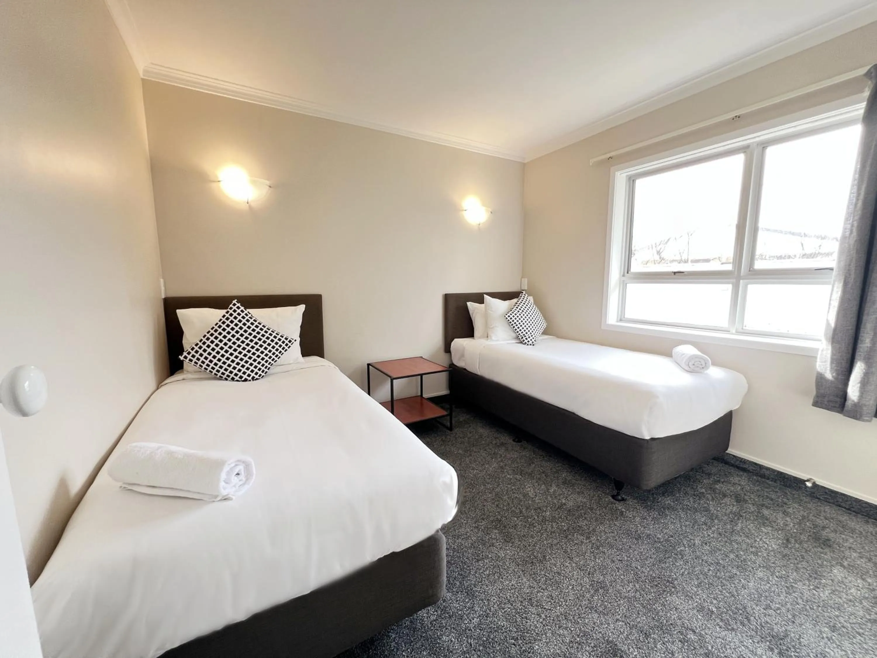 Bedroom, Bed in Barclay Motel