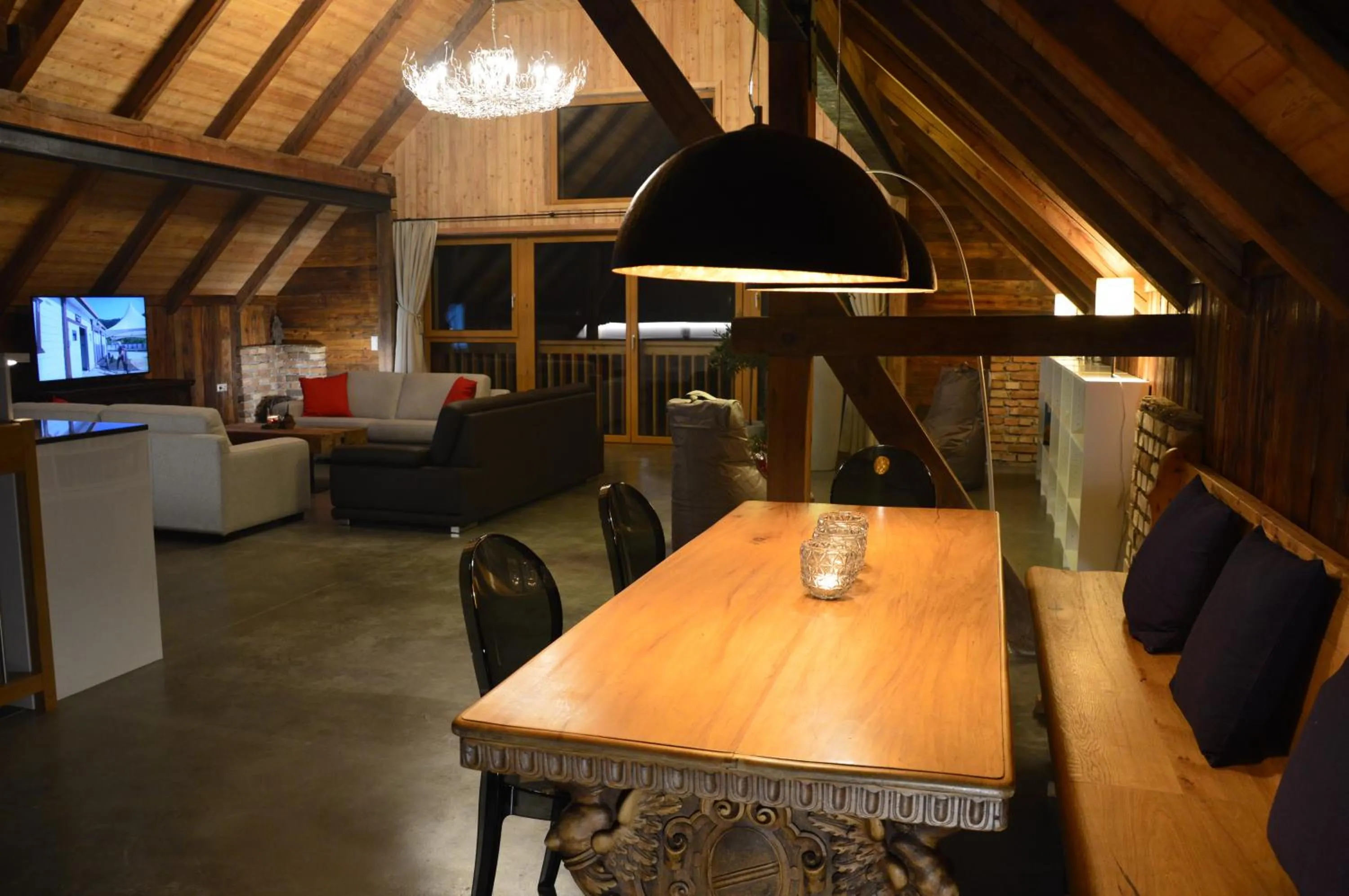 Living room in Landschützer's Country Suites