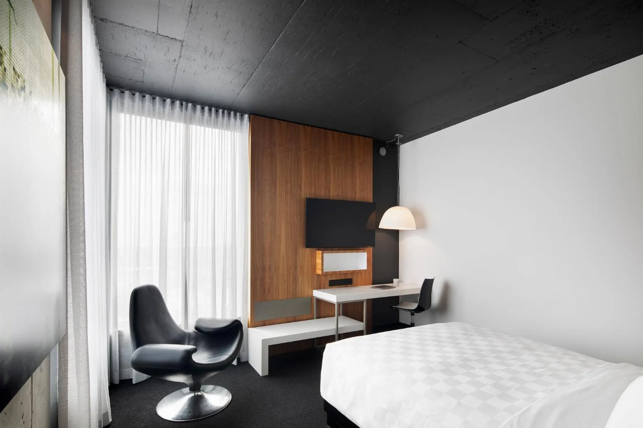 Bed in Alt Hotel Toronto Airport