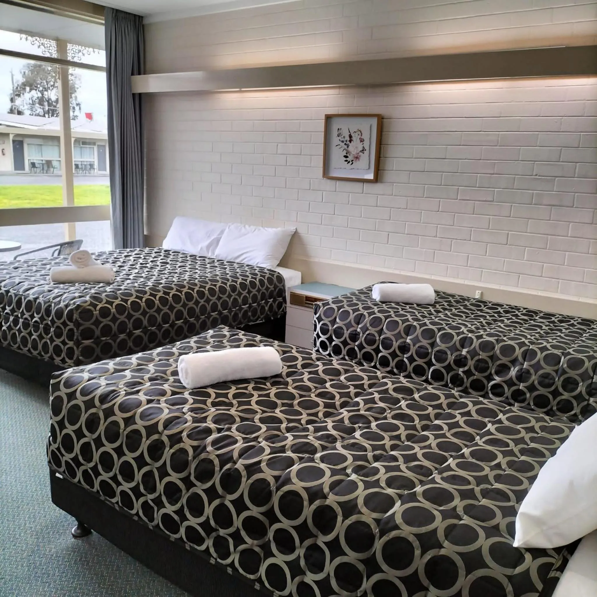 Bedroom, Bed in Wangaratta Motor Inn