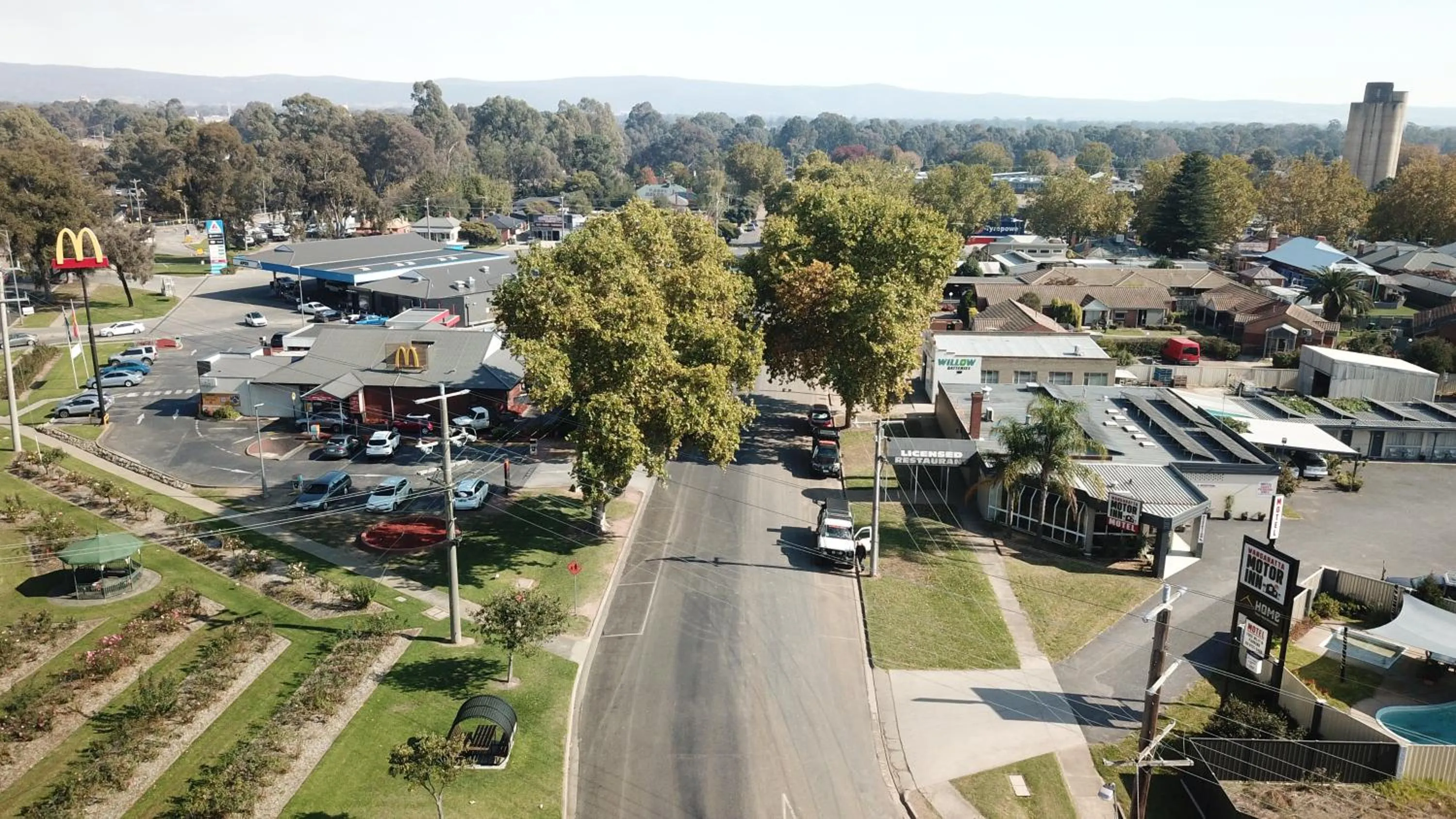Street view in Wangaratta Motor Inn