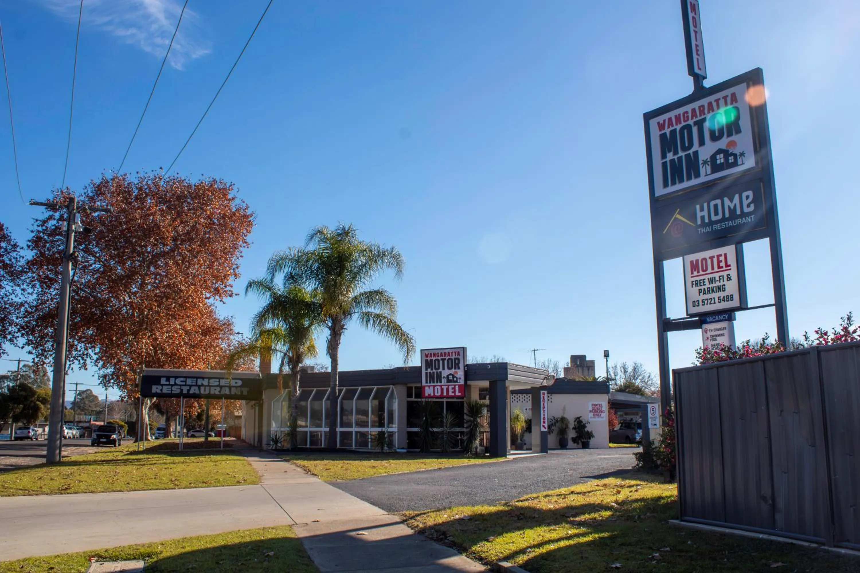 Property logo or sign in Wangaratta Motor Inn