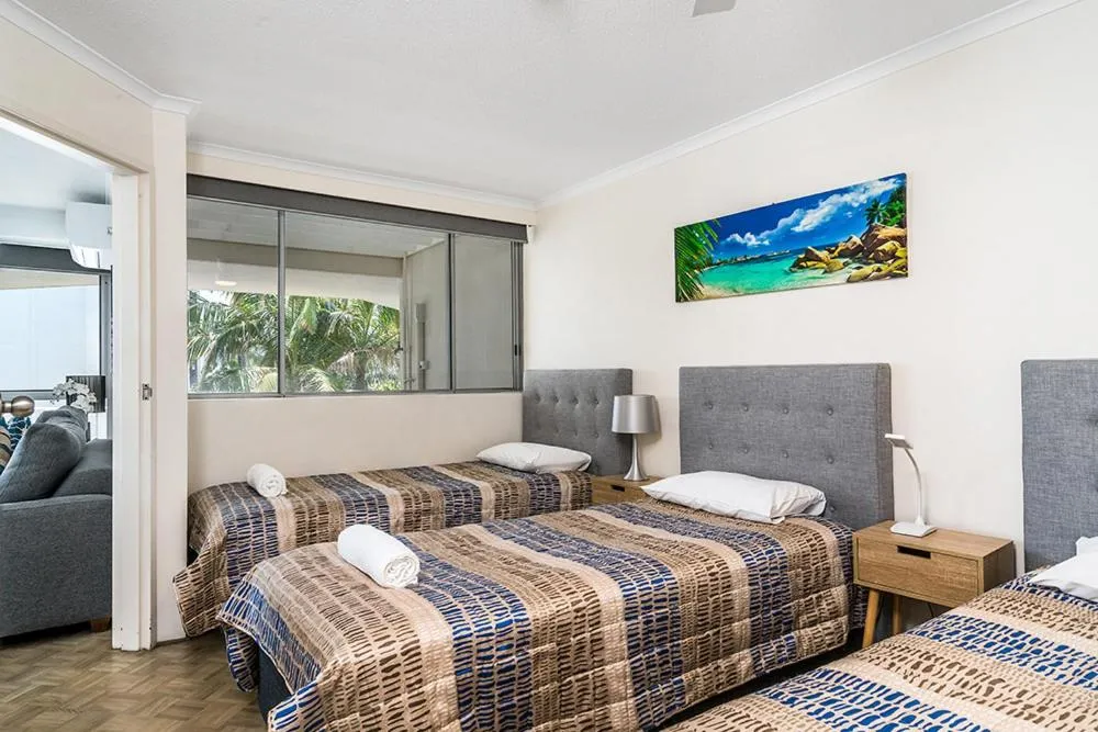 Bedroom, Bed in Rainbow Bay Resort Holiday Apartments