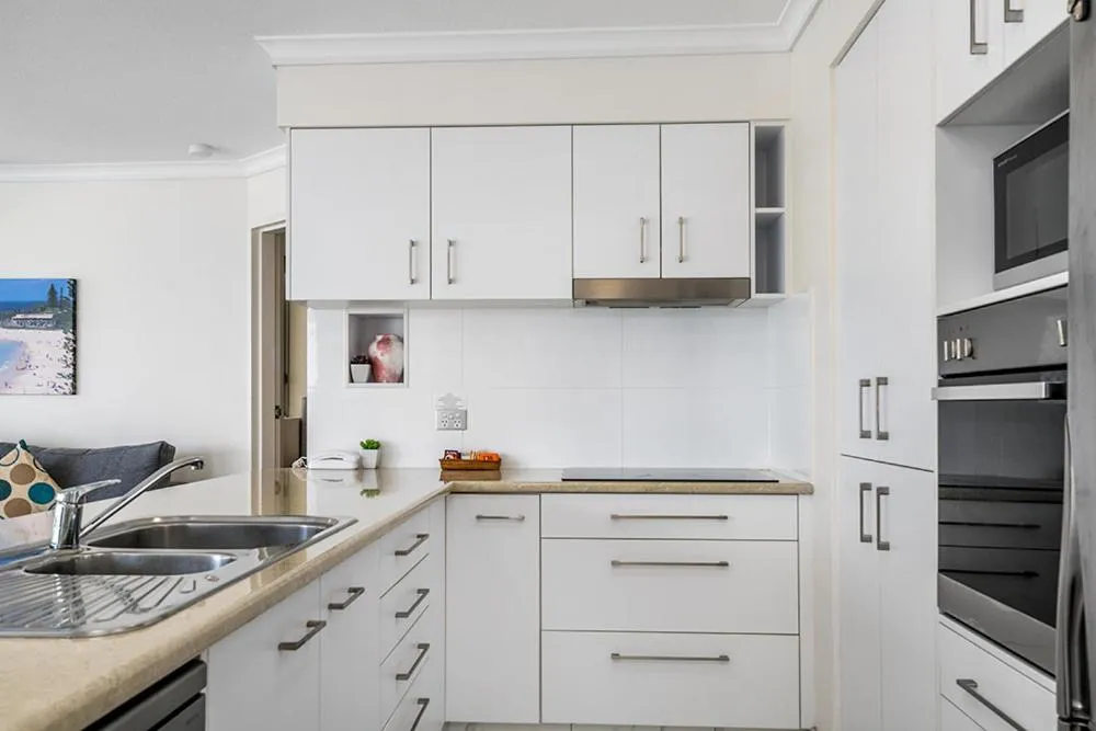 kitchen in Rainbow Bay Resort Holiday Apartments