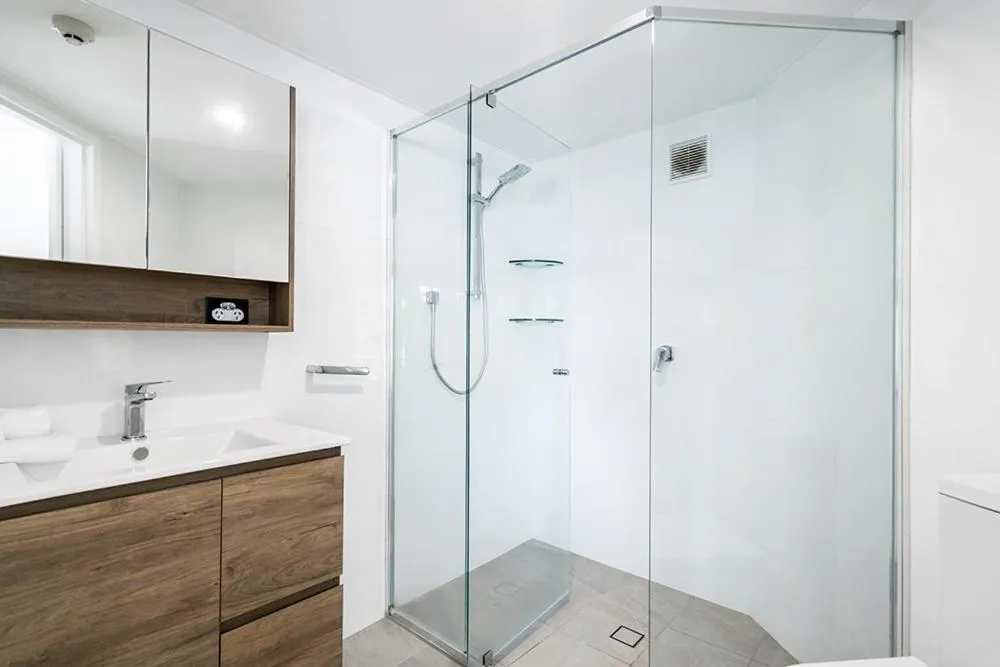 Bathroom in Rainbow Bay Resort Holiday Apartments