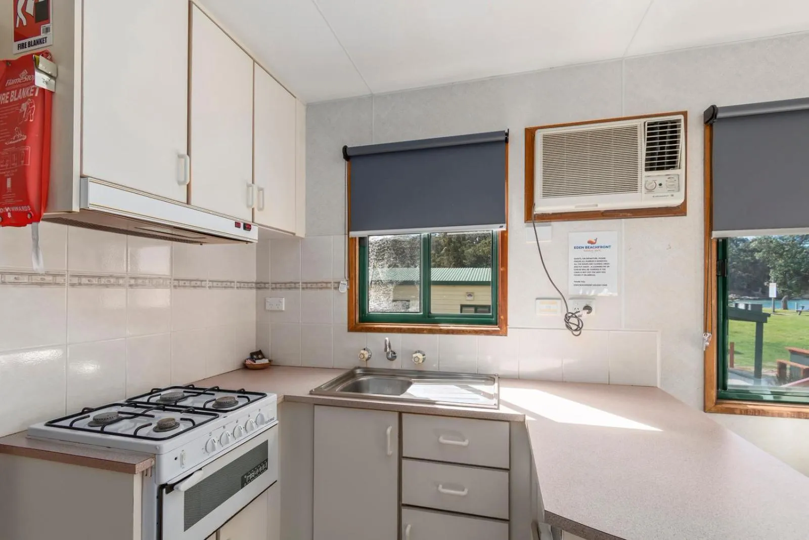 Kitchen or kitchenette in Ingenia Holidays Eden Beachfront