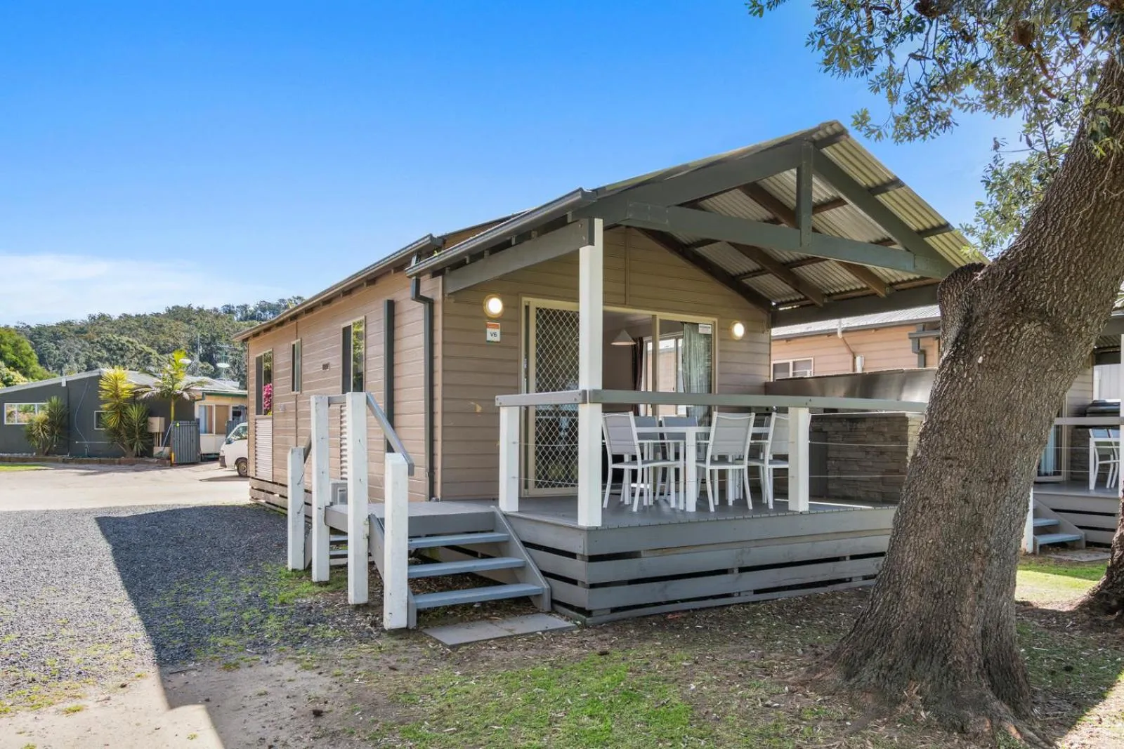 Balcony/Terrace in Ingenia Holidays Eden Beachfront