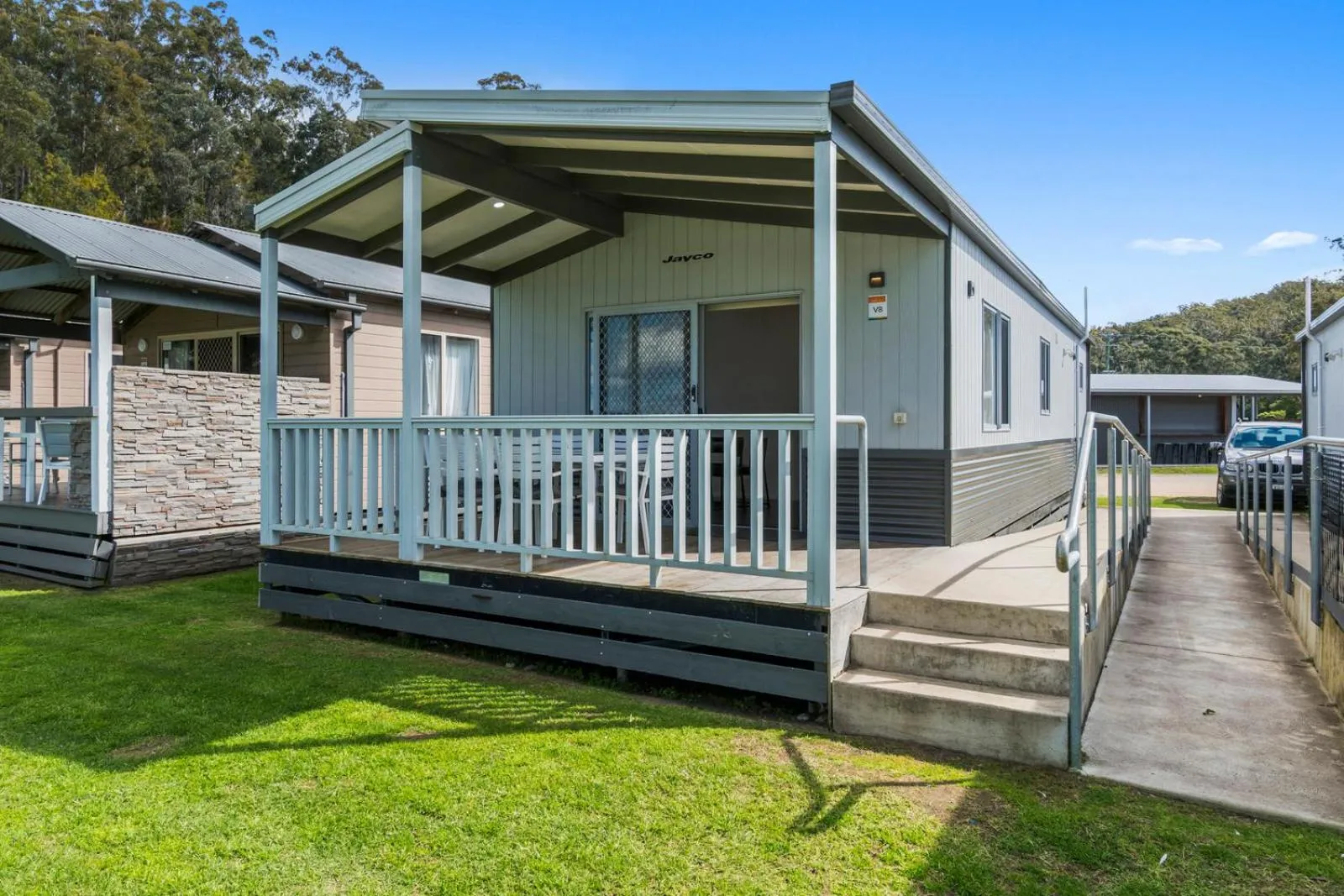 Balcony/Terrace in Ingenia Holidays Eden Beachfront