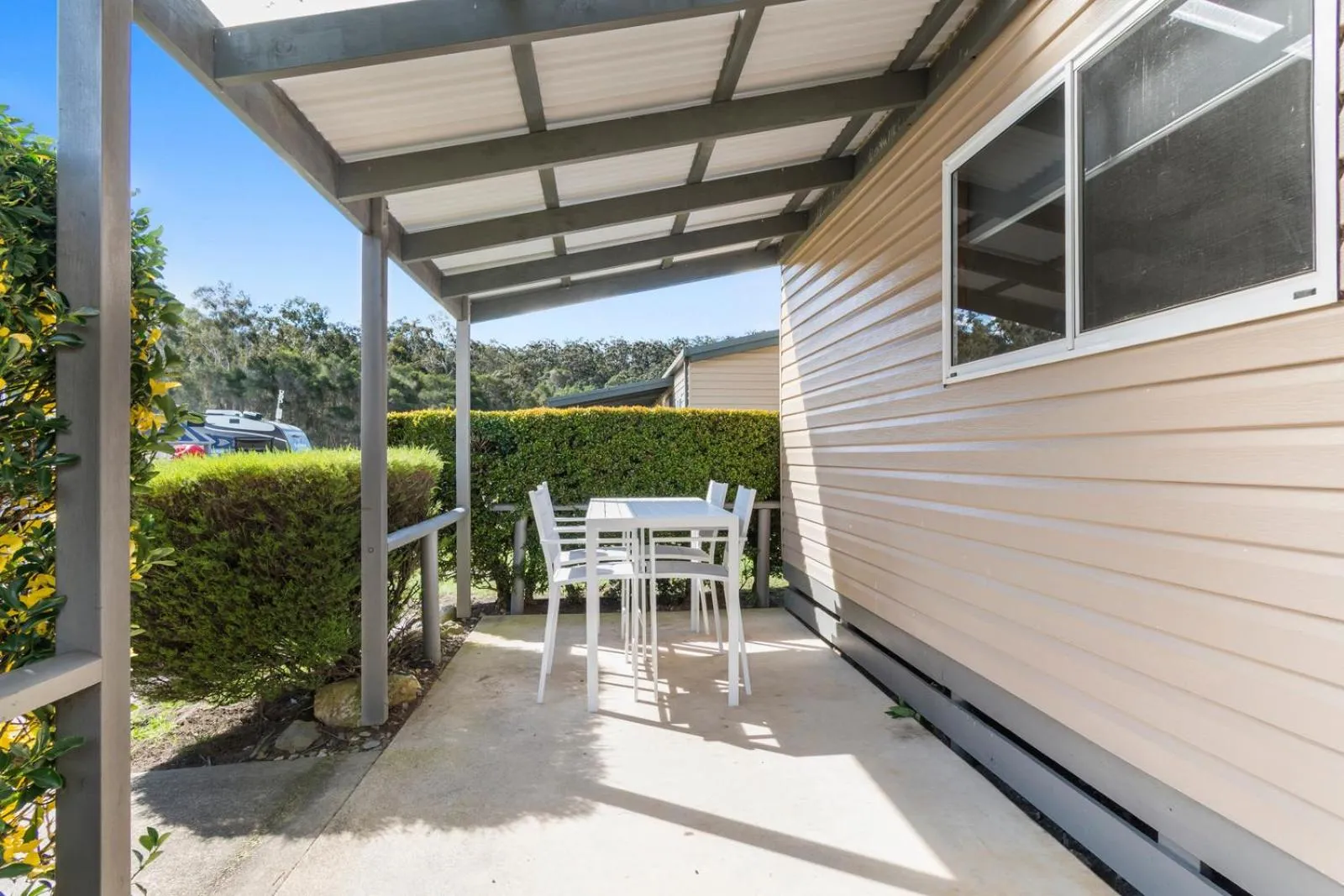 Balcony/Terrace in Ingenia Holidays Eden Beachfront