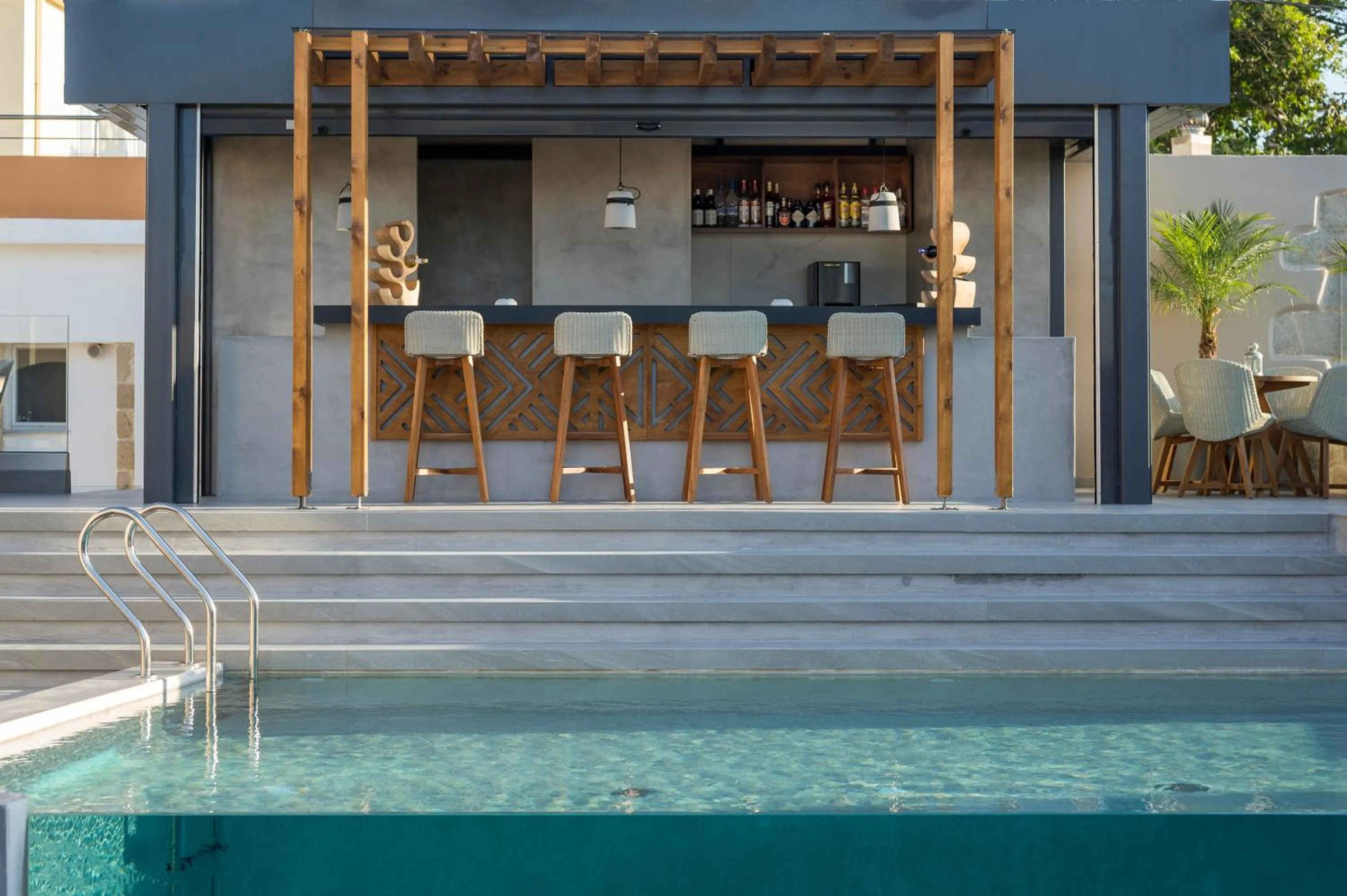 Swimming pool in Casa D'Irene Deluxe Hotel