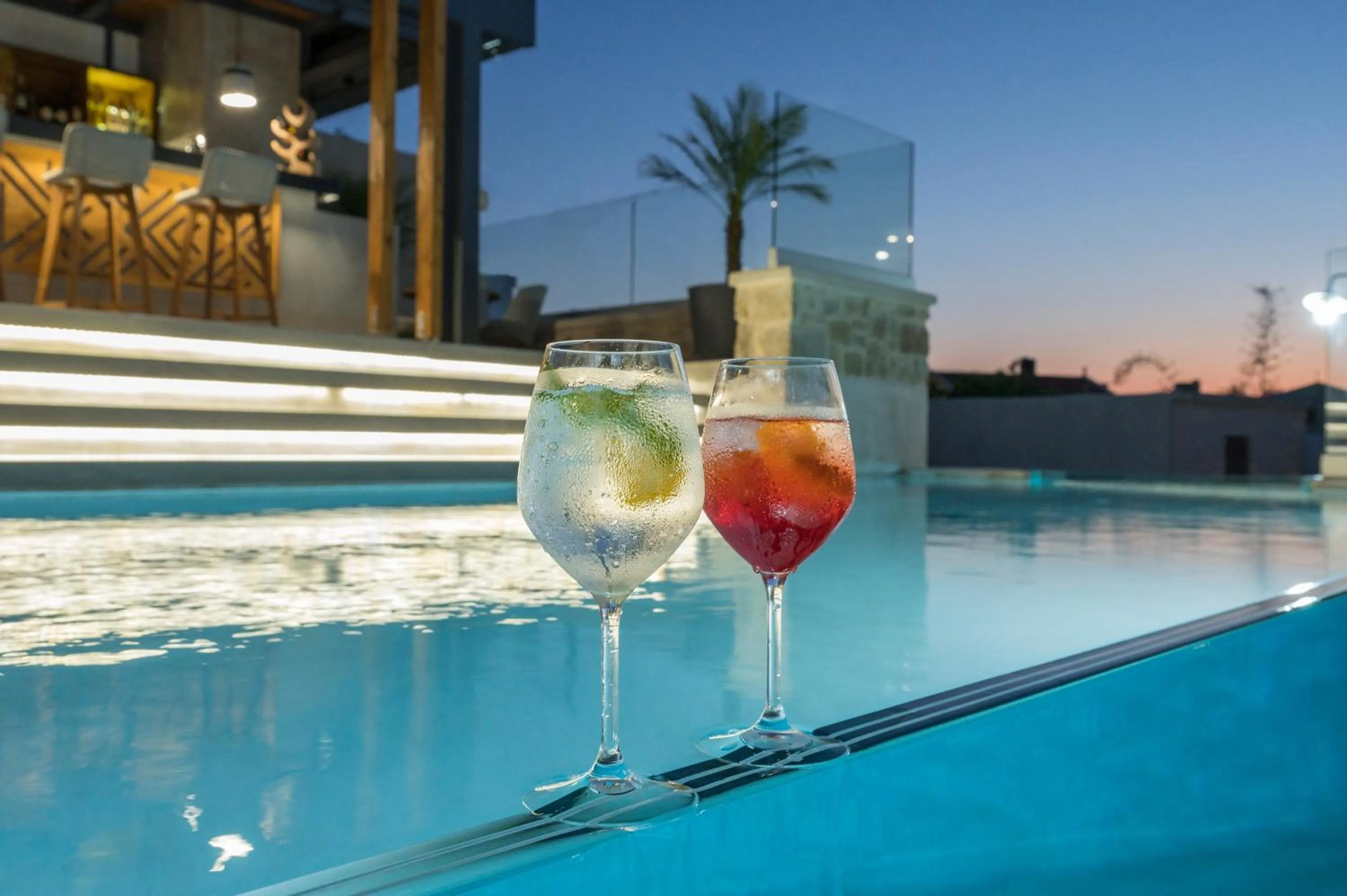 Swimming pool in Casa D'Irene Deluxe Hotel