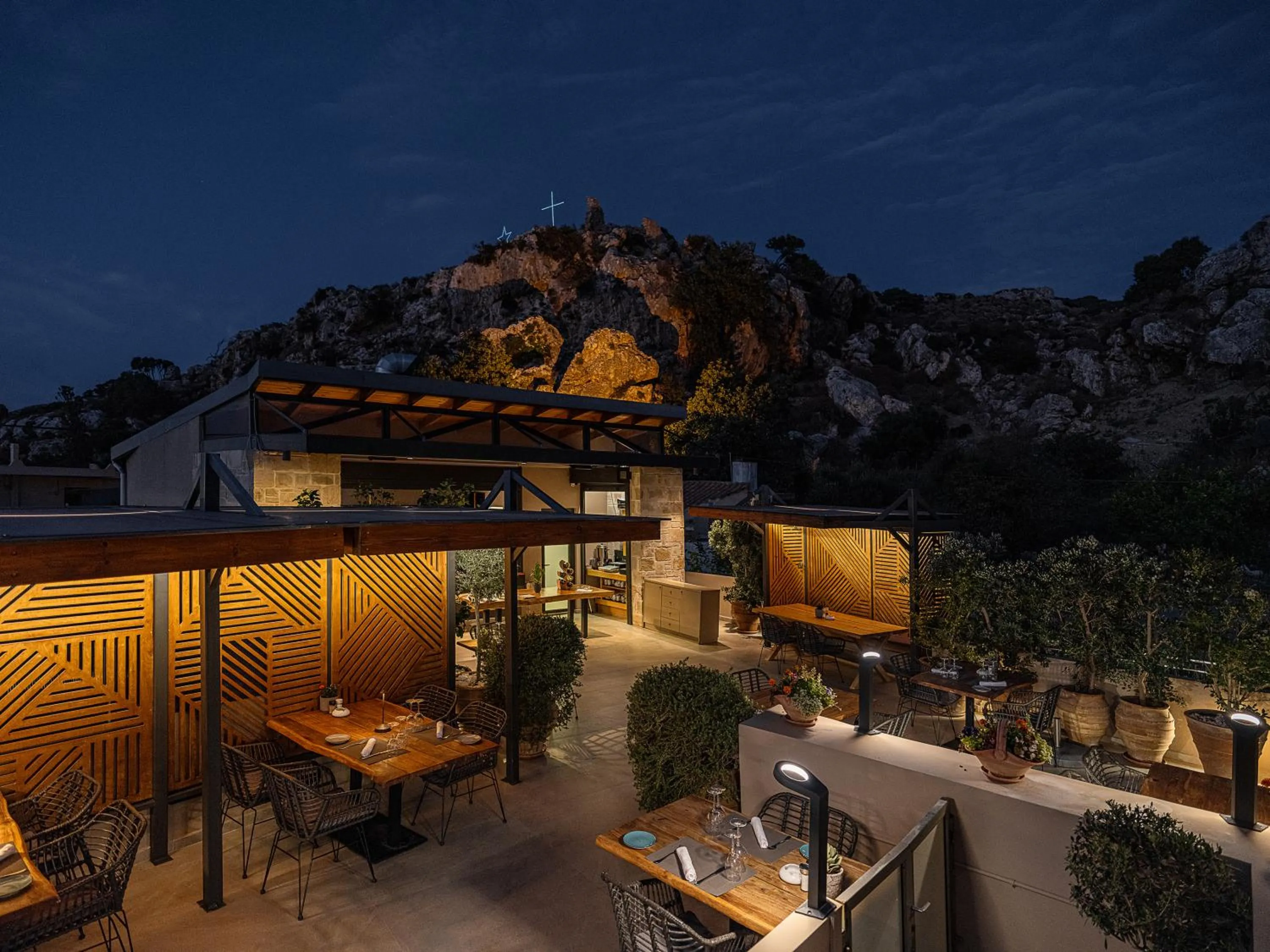 Restaurant/places to eat in Casa D'Irene Deluxe Hotel